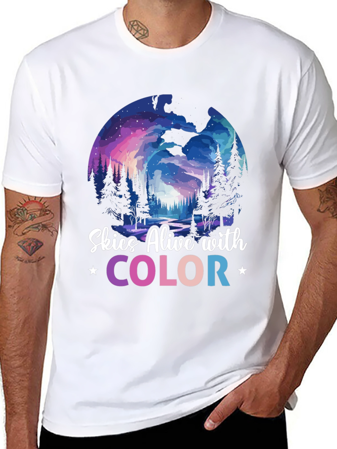 Colorful Skies Alive T-Shirt