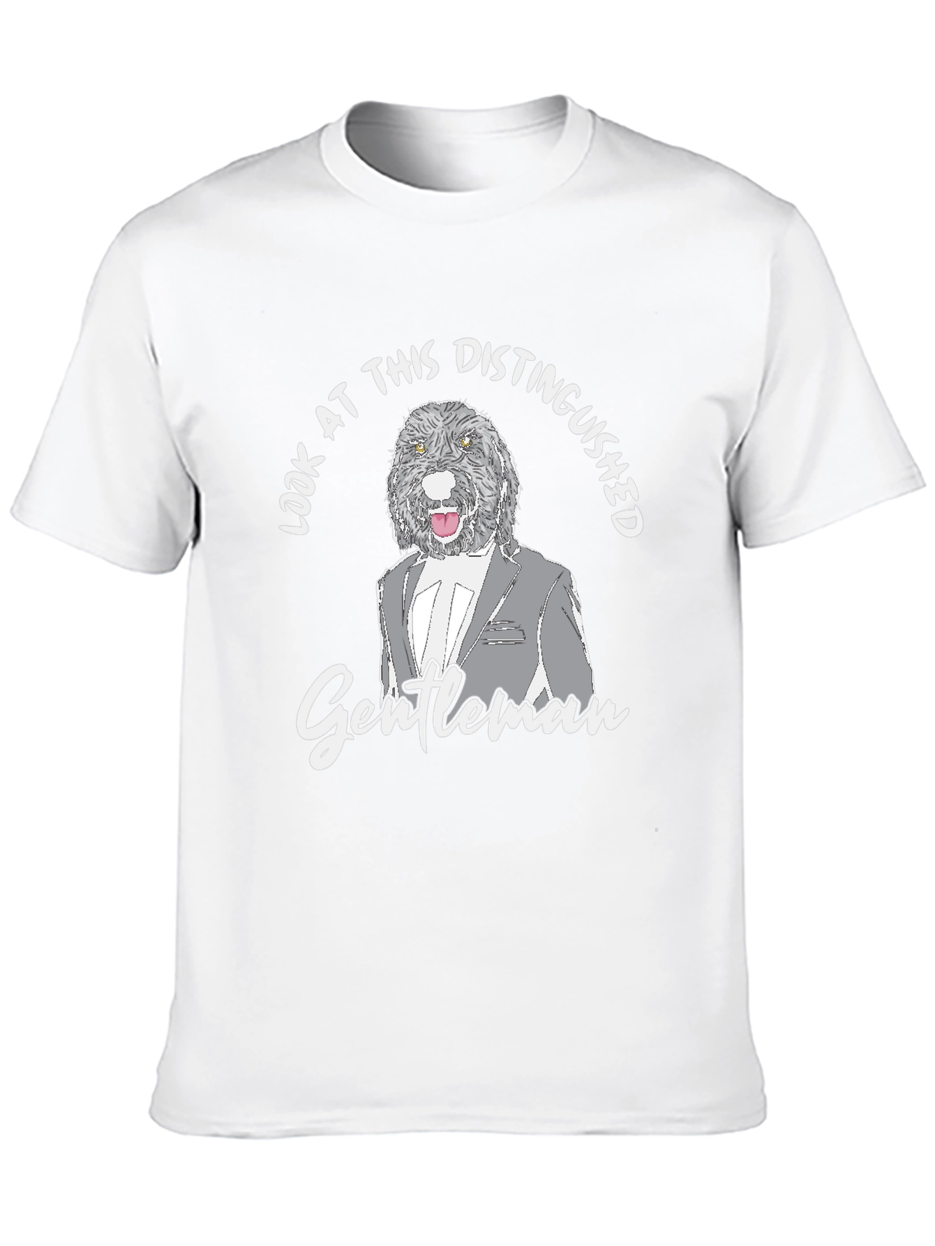 Distinguished Dog Gentleman T-Shirt