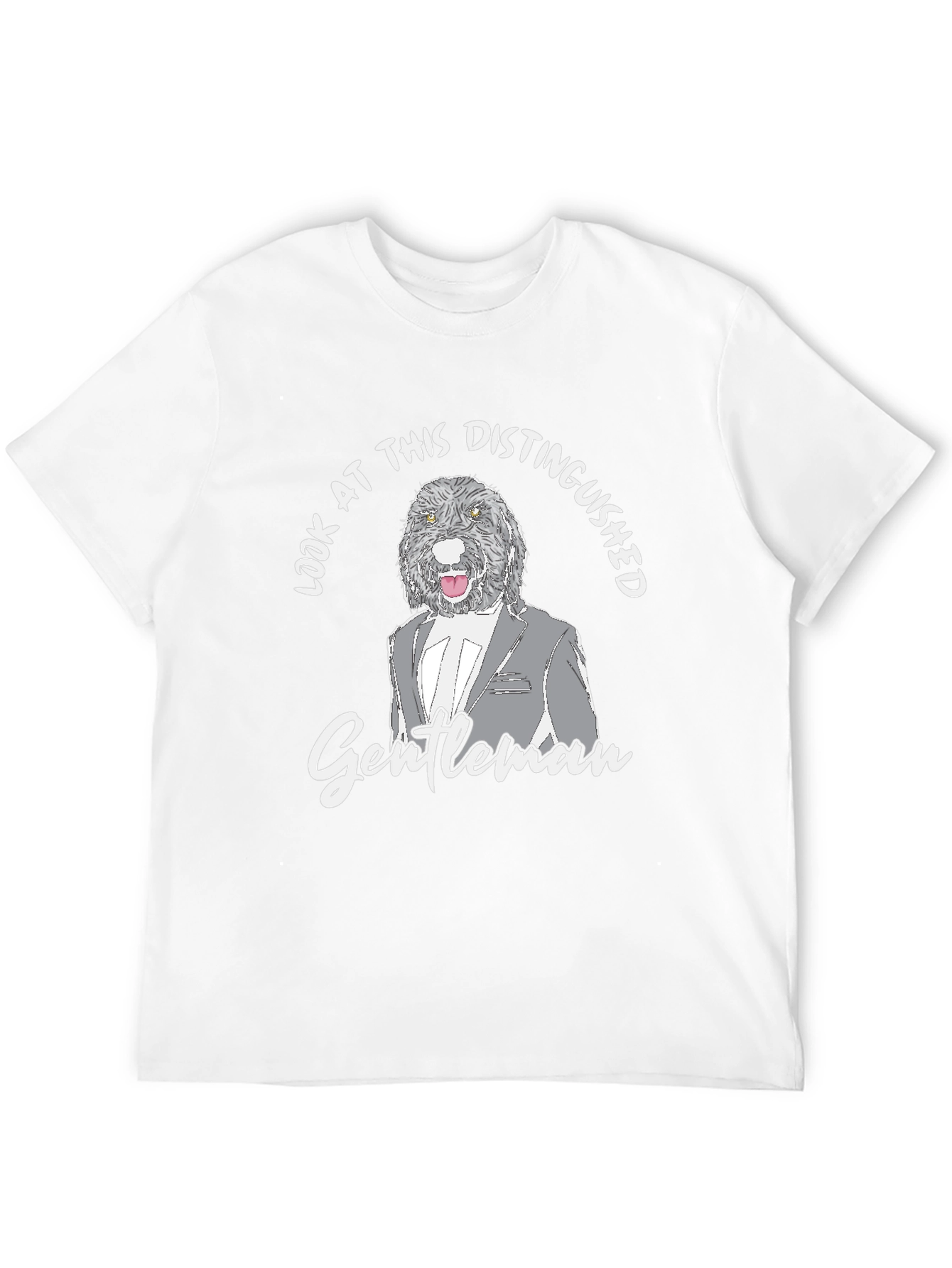 Distinguished Dog Gentleman T-Shirt