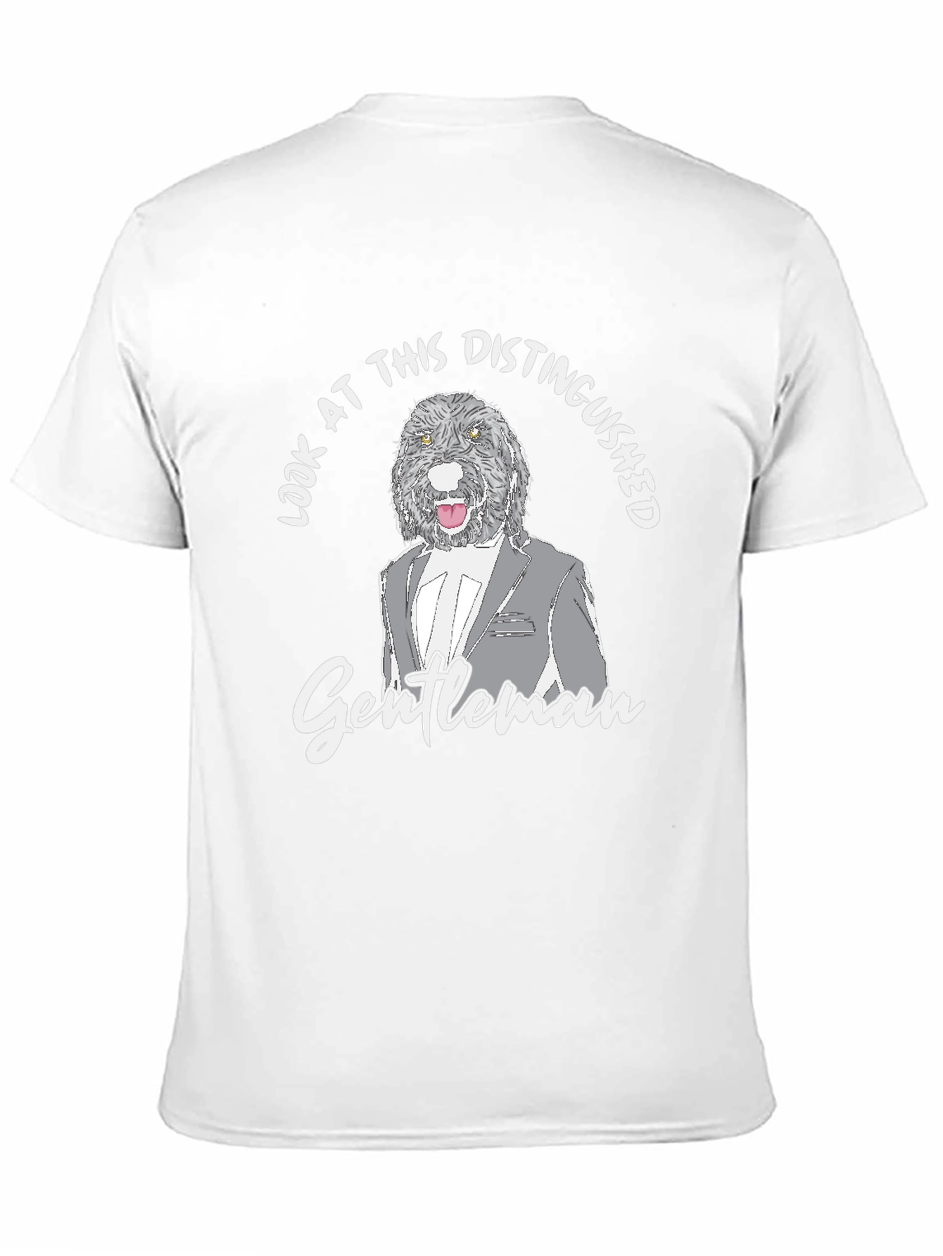 Distinguished Dog Gentleman T-Shirt