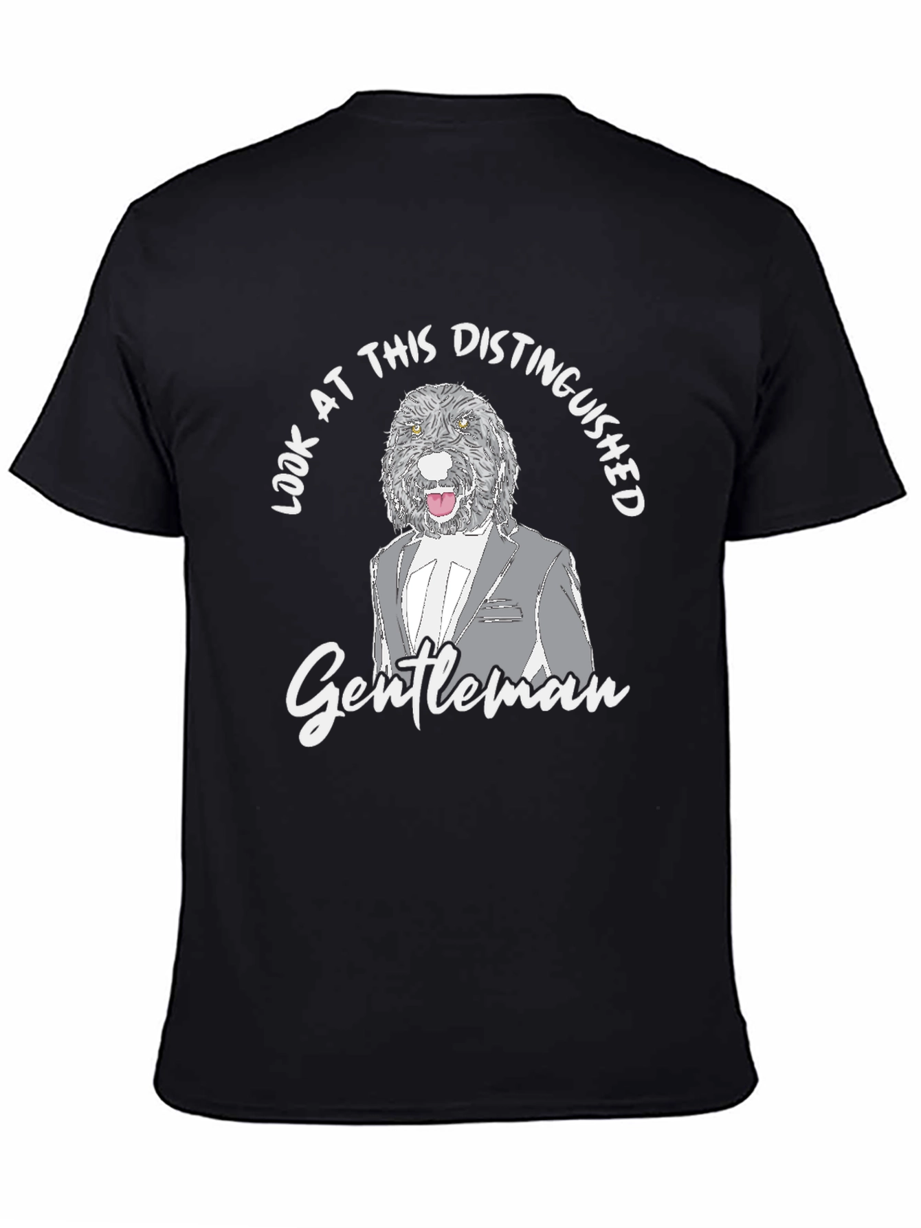 Distinguished Dog Gentleman T-Shirt