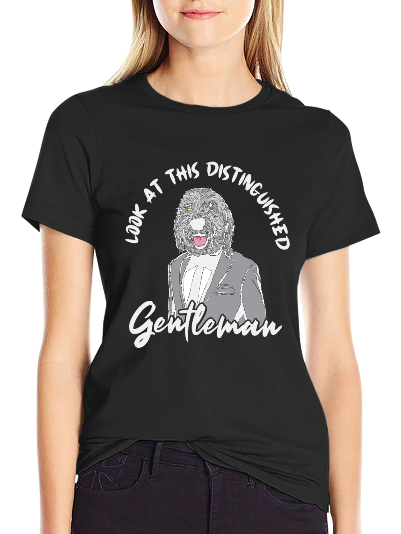 Distinguished Dog Gentleman T-Shirt