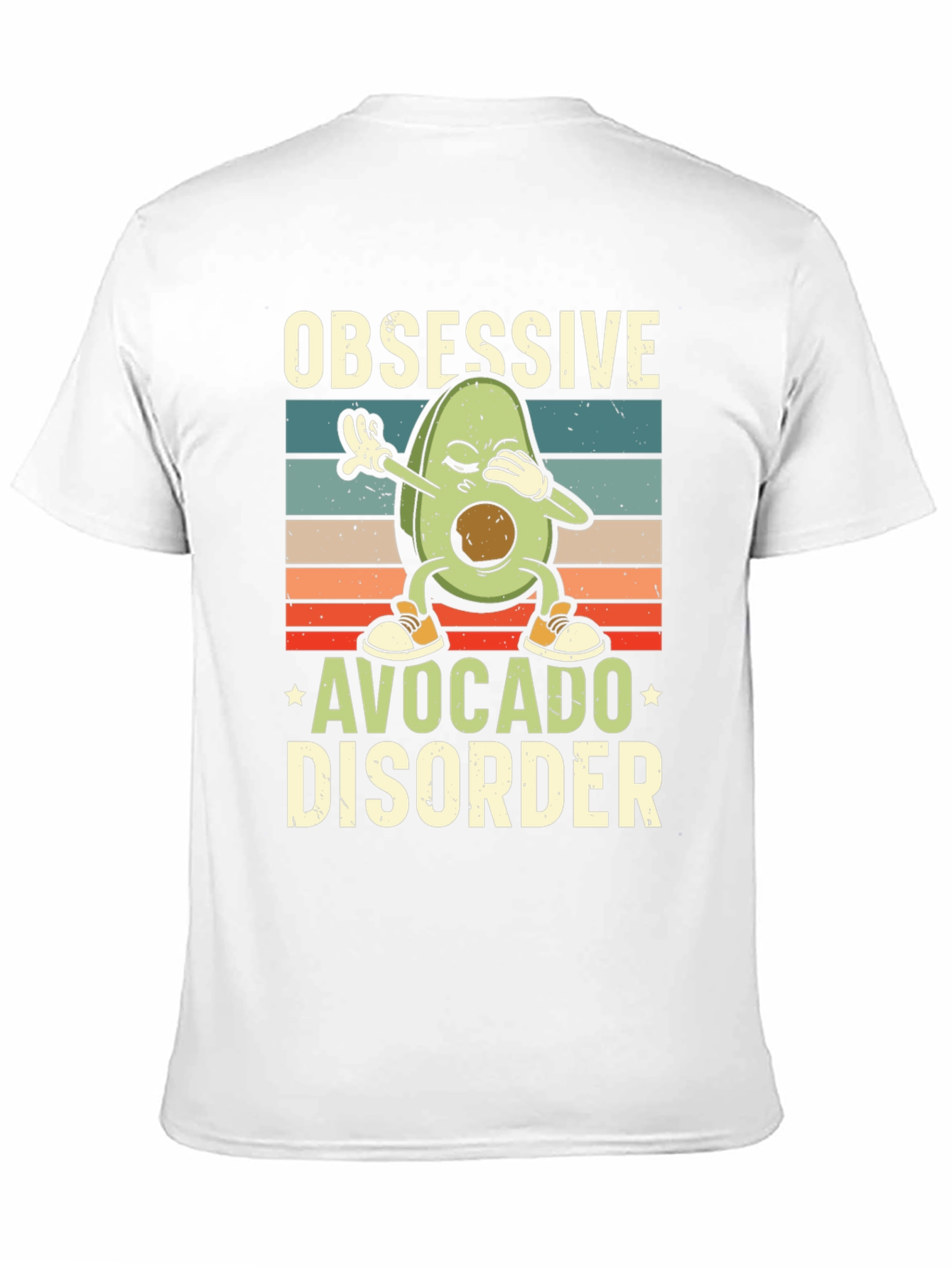 Obsessive Avocado Disorder Funny Graphic T-Shirt
