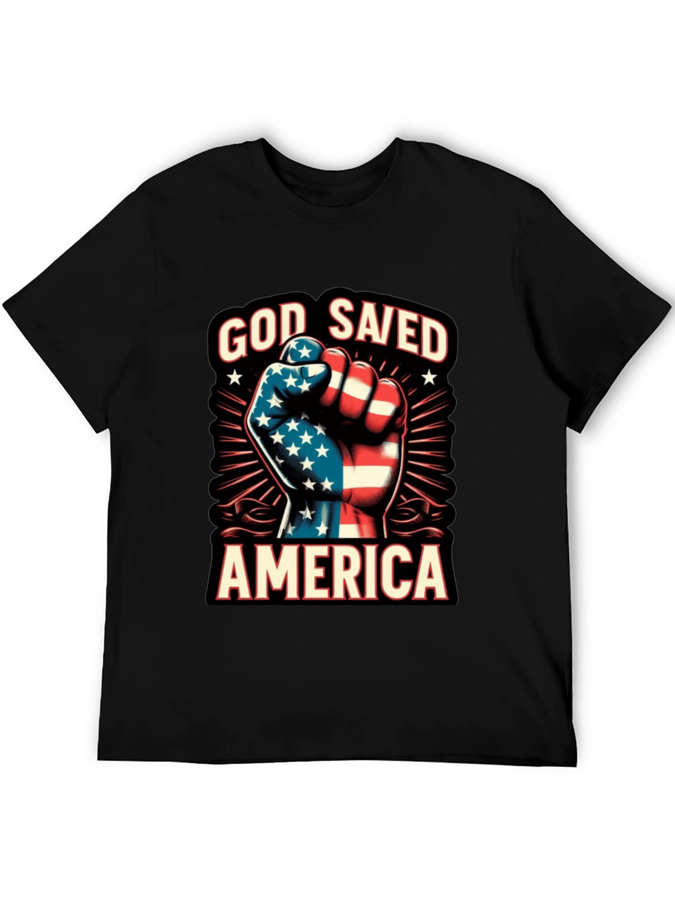 God Saved America Patriotic T-Shirt