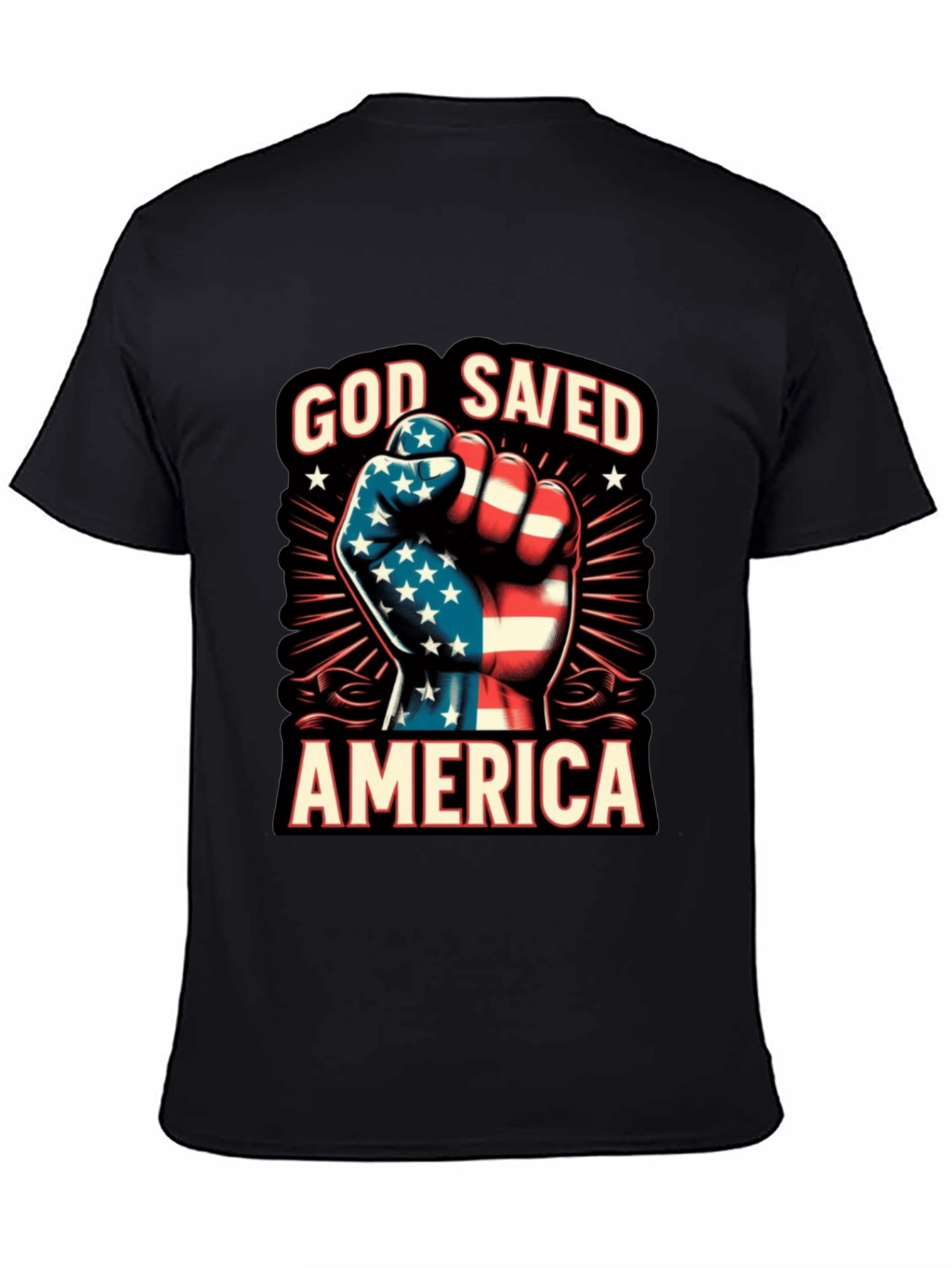 God Saved America Patriotic T-Shirt