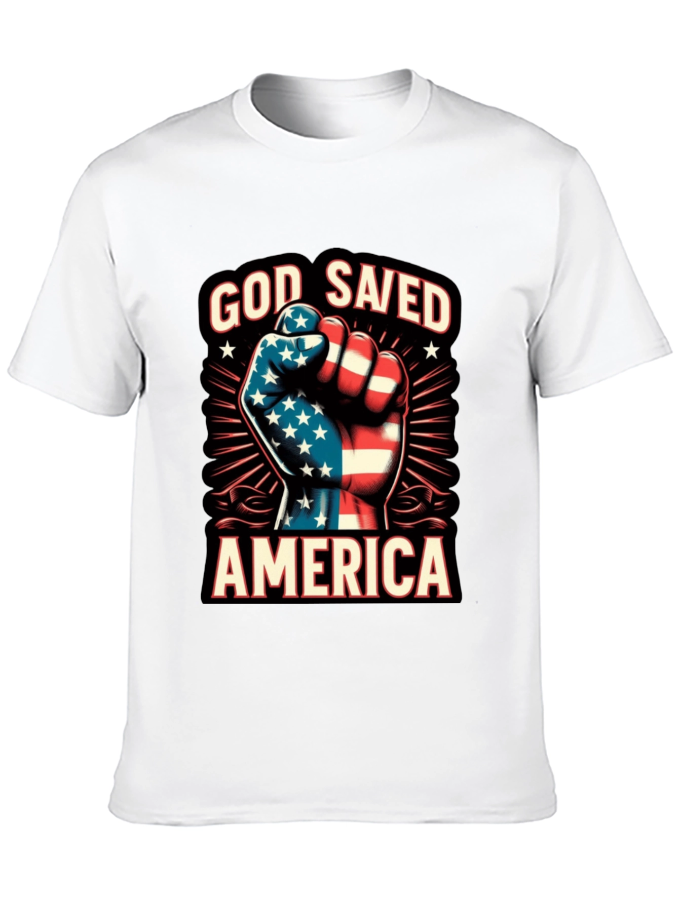 God Saved America Patriotic T-Shirt