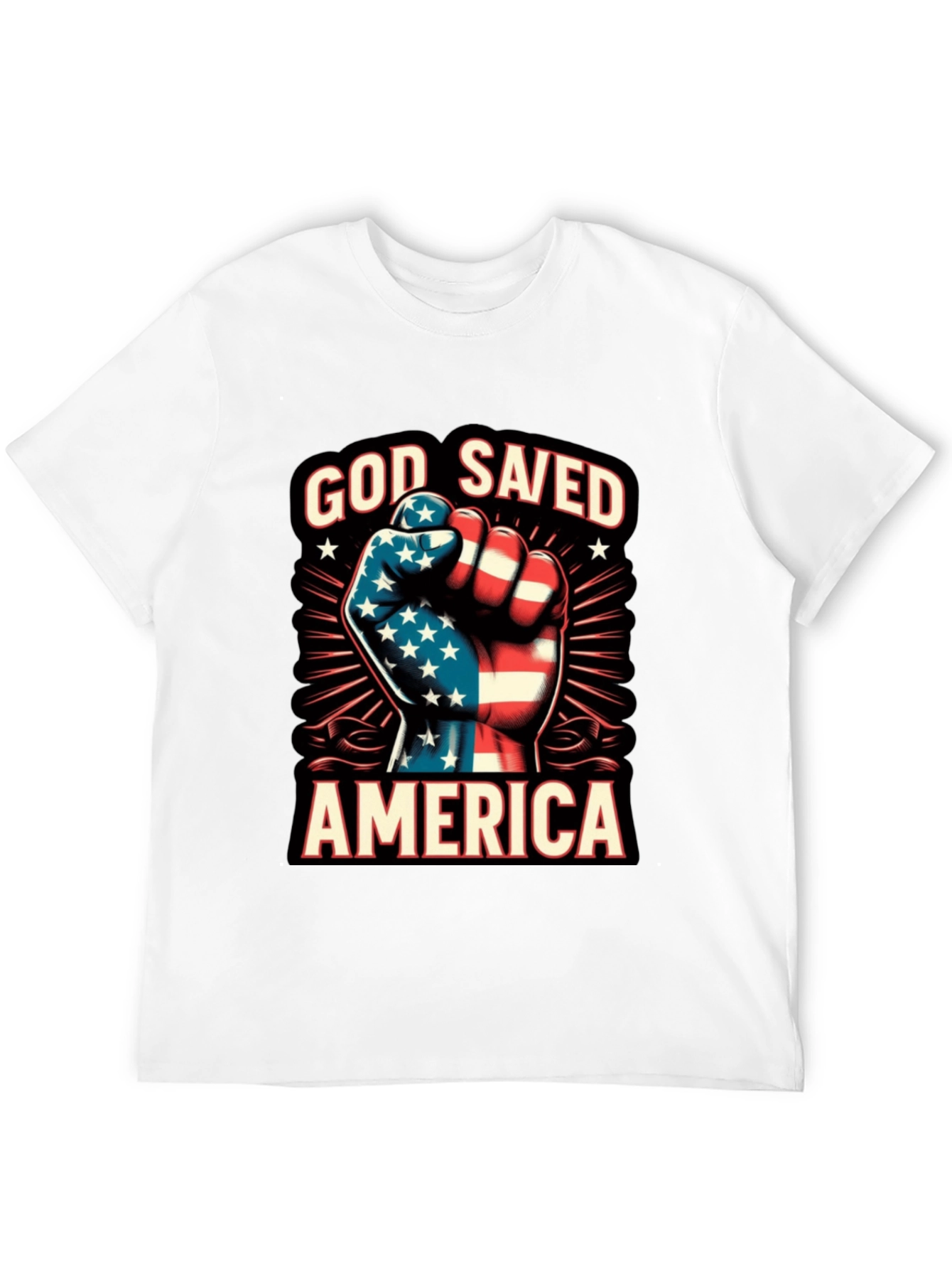 God Saved America Patriotic T-Shirt