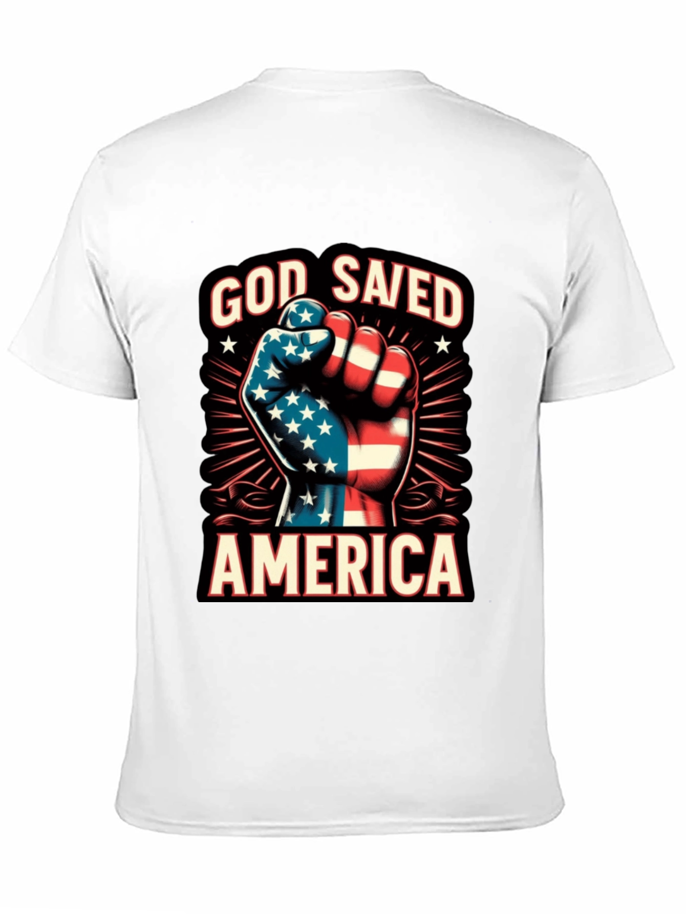 God Saved America Patriotic T-Shirt