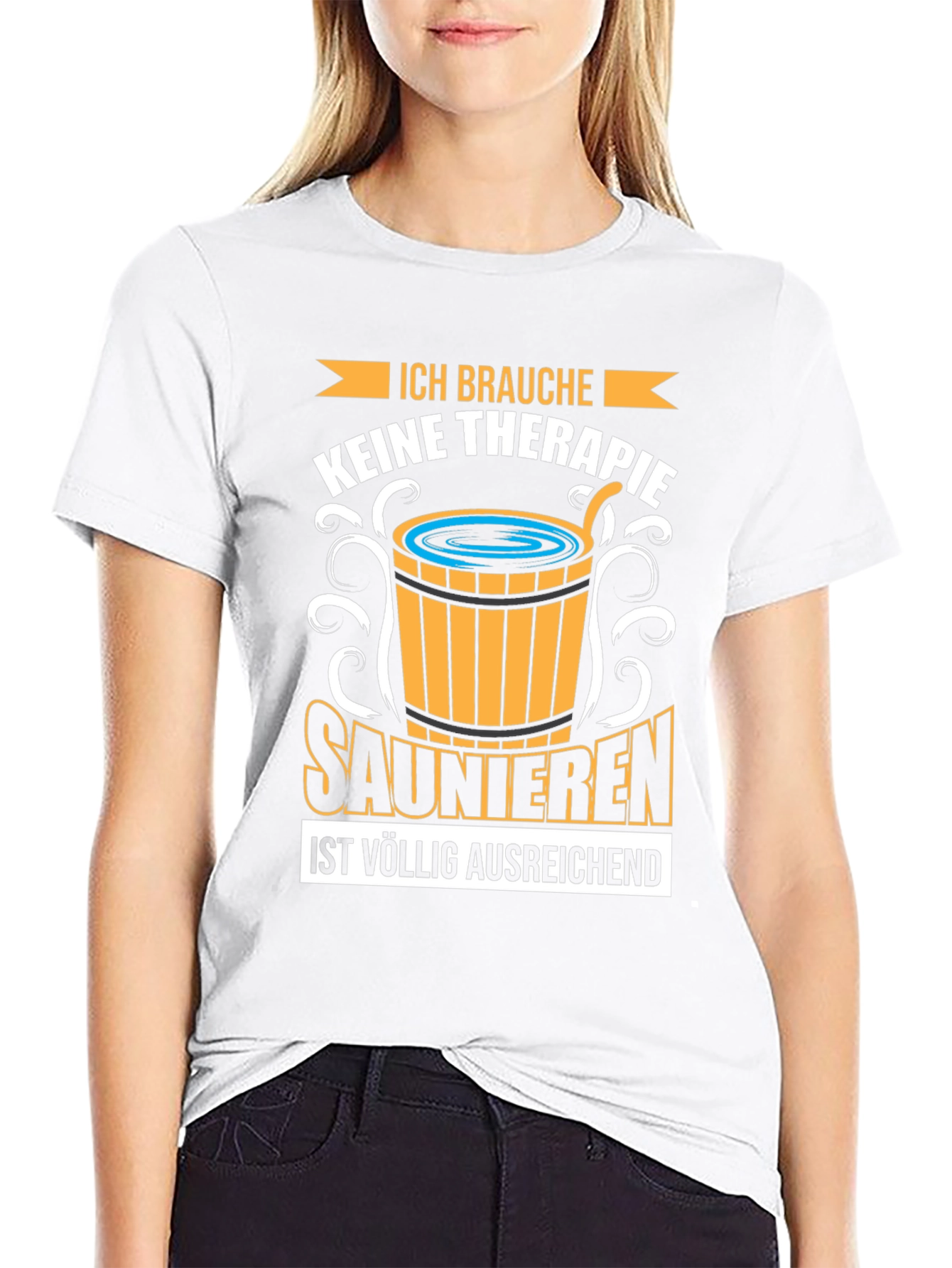 Sauna Therapy T-Shirt - Relax & Unwind