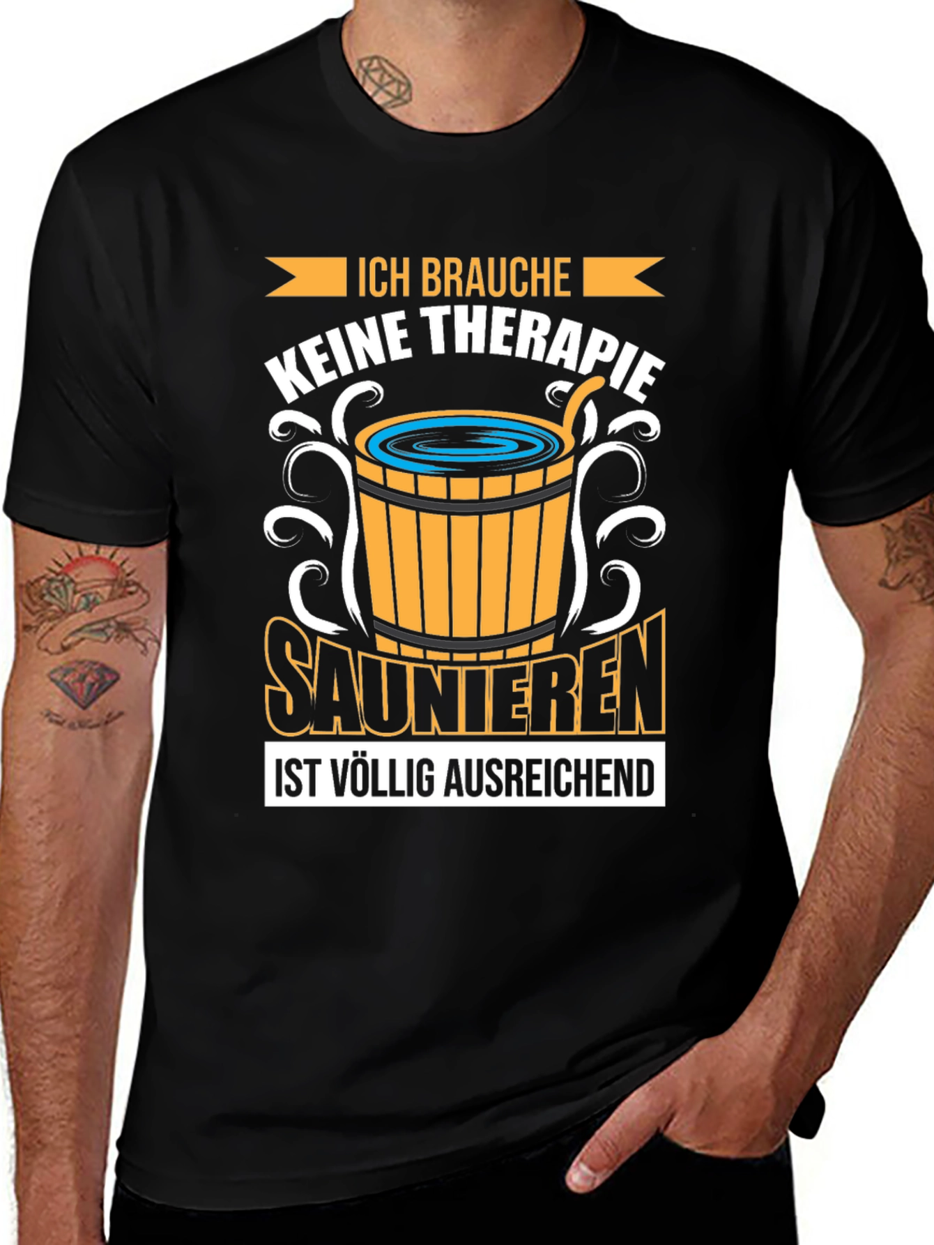Sauna Therapy T-Shirt - Relax & Unwind