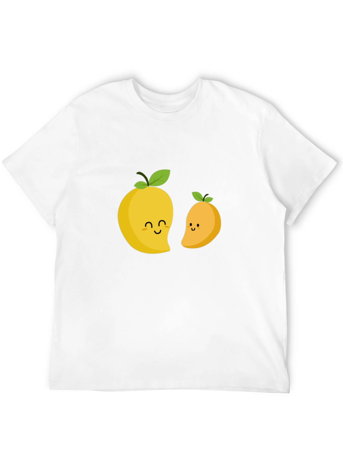 Cute Mango Graphic T-Shirt - Black