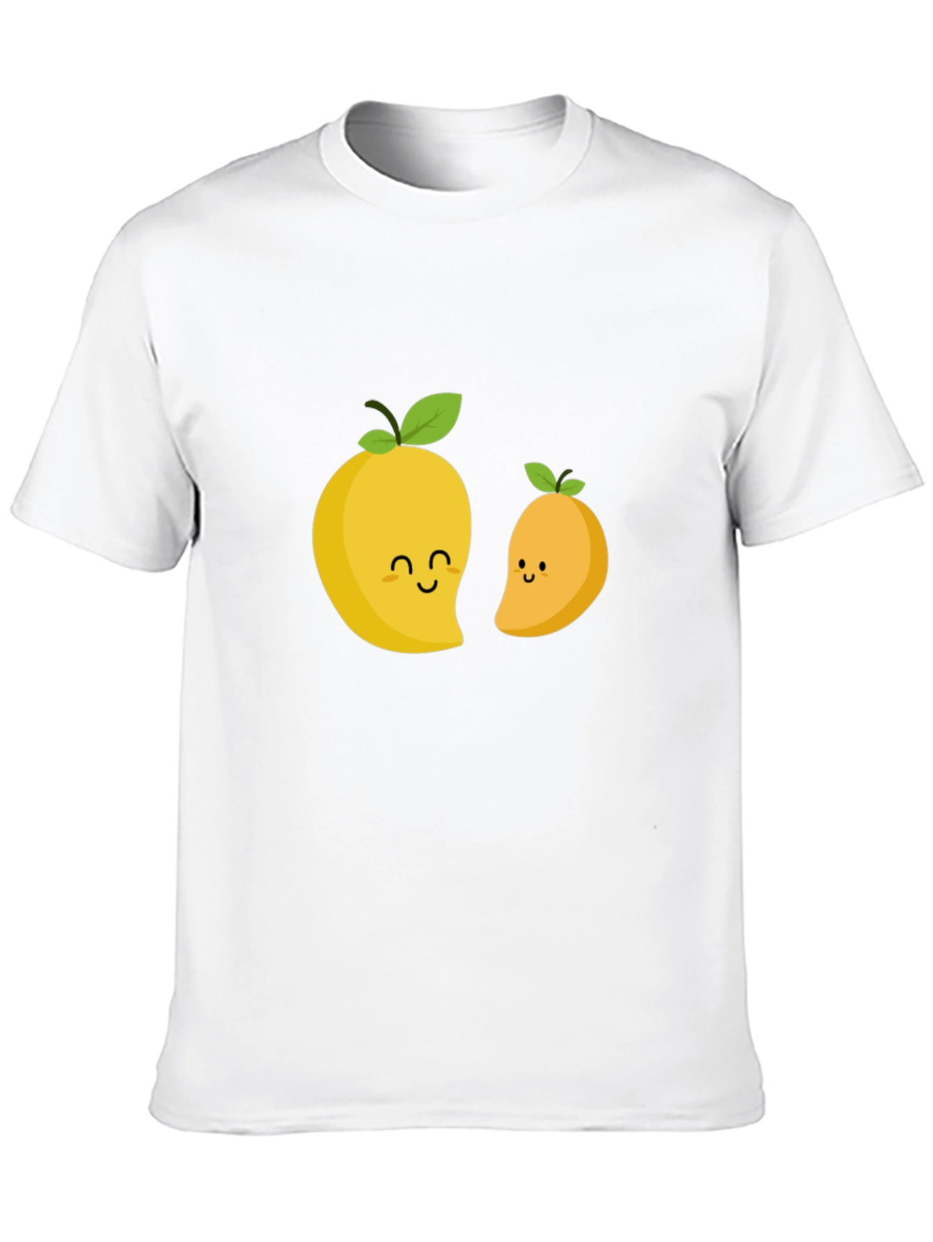 Cute Mango Graphic T-Shirt - Black