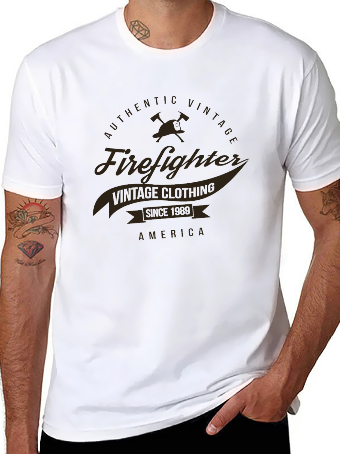 Firefighter Vintage T-Shirt