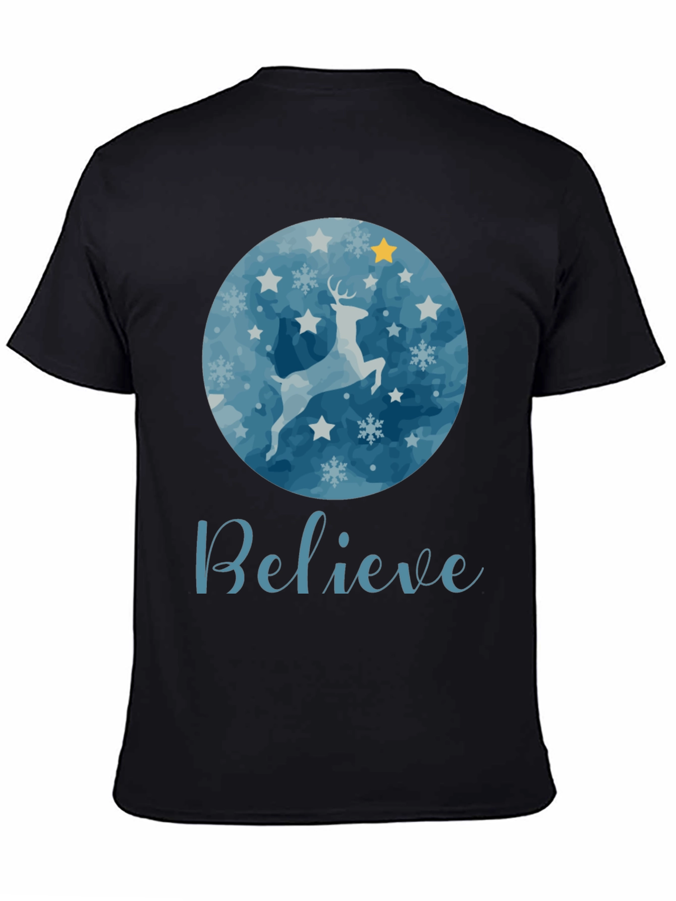 Believe Deer Graphic Tee