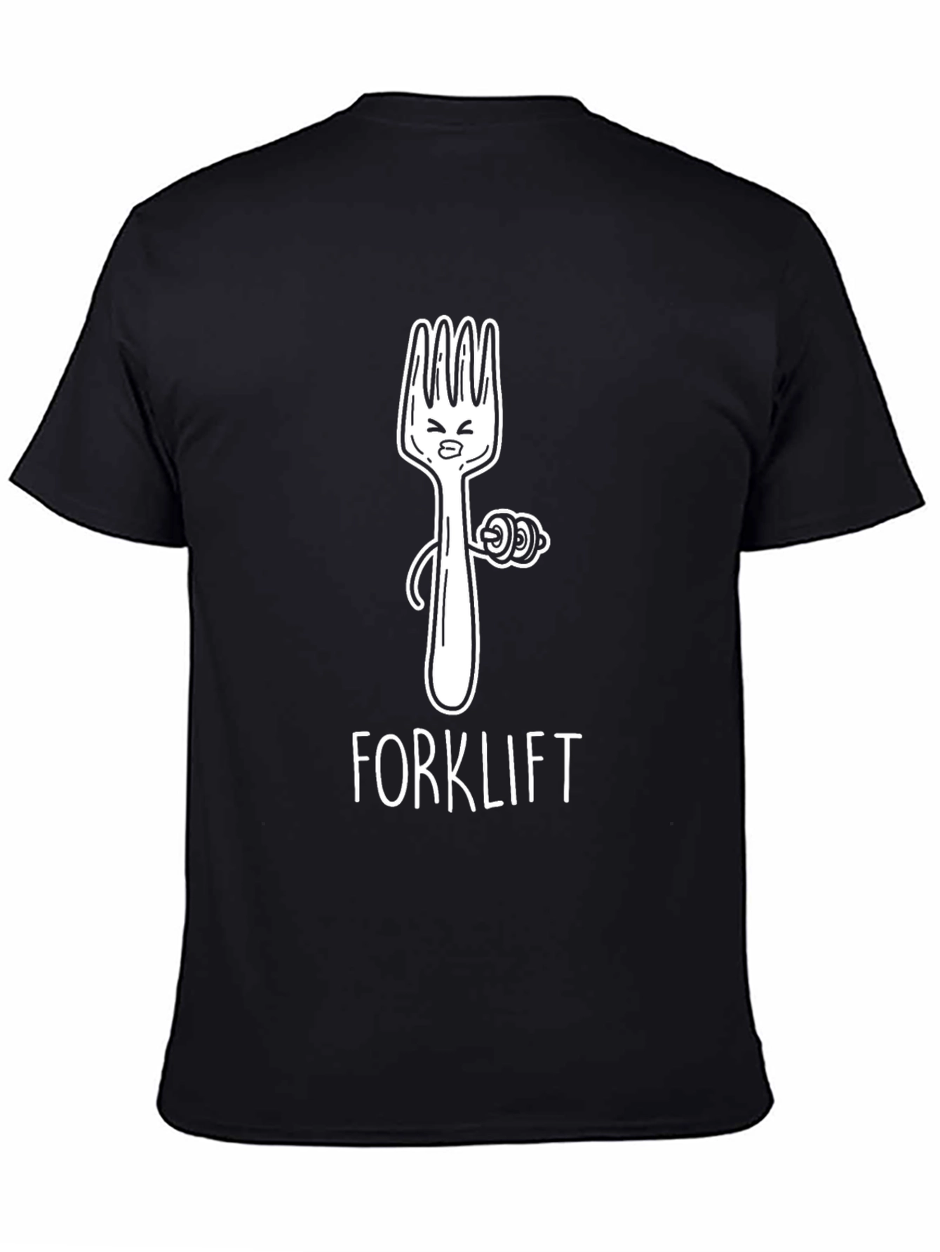 Forklift Funny Workout Graphic Tee