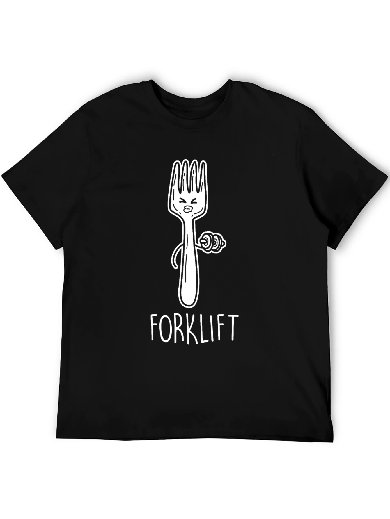 Forklift Funny Workout Graphic Tee