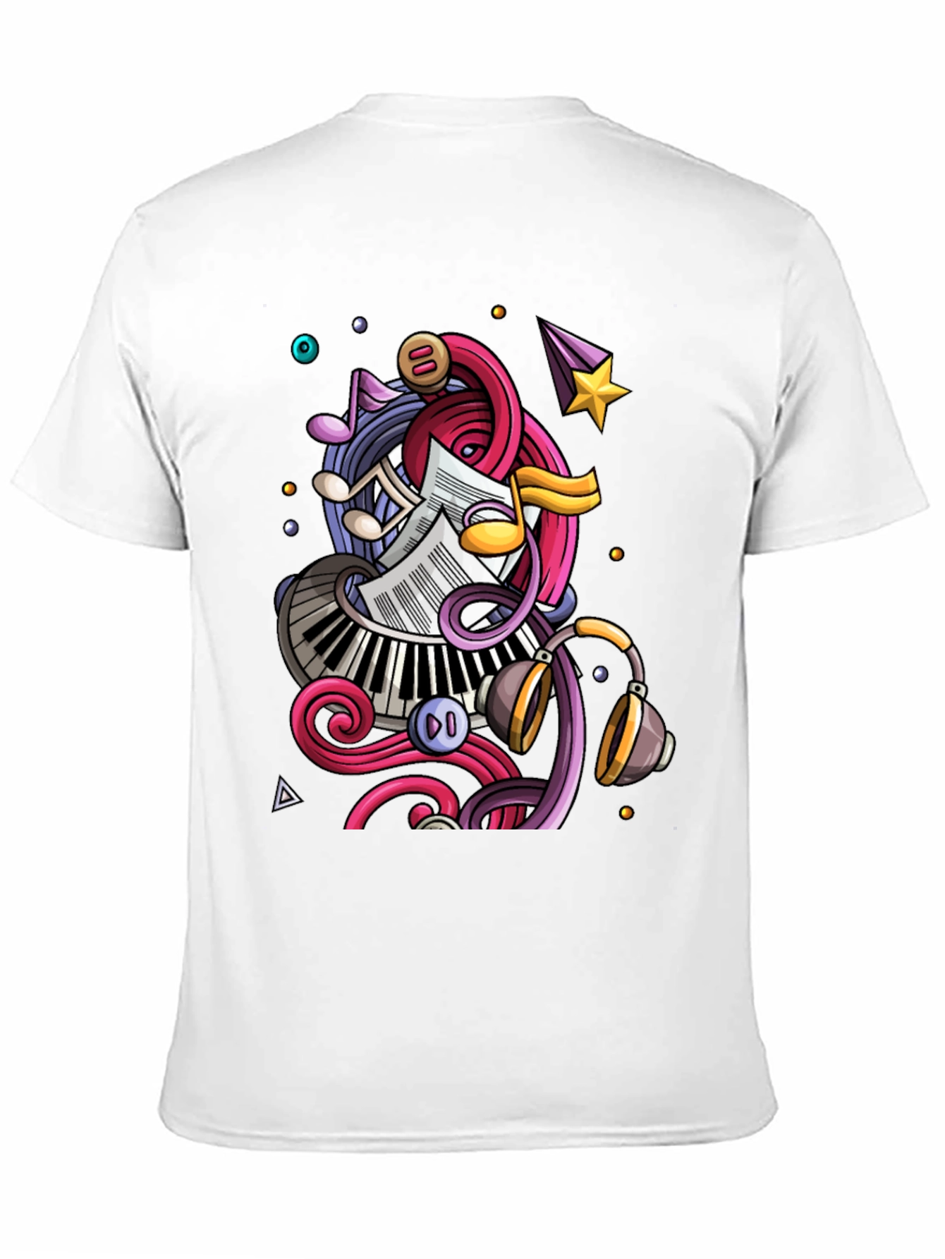 Musical Doodle Graphic Tee