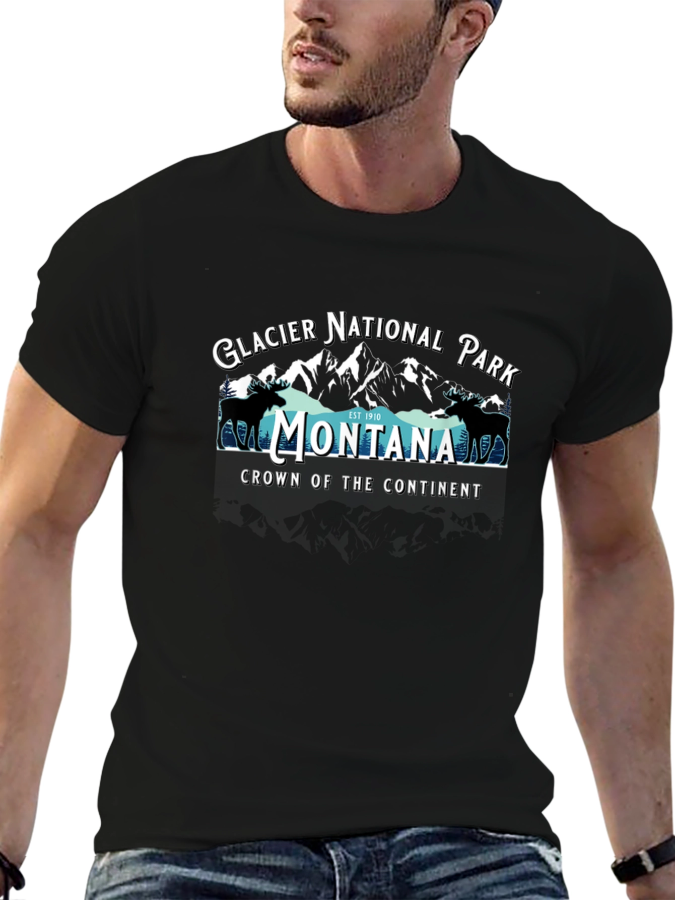 Glacier National Park Montana Tee