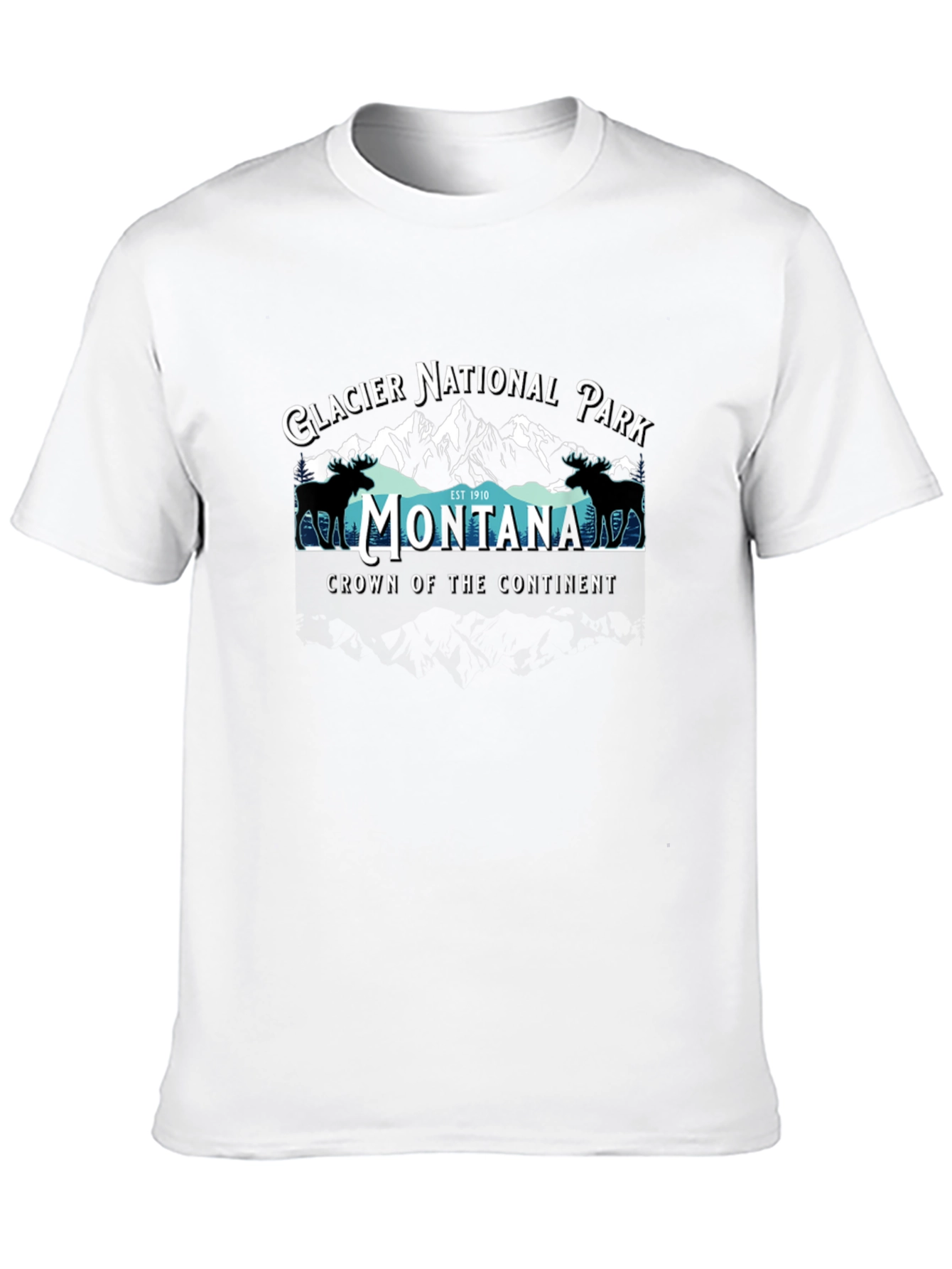 Glacier National Park Montana Tee
