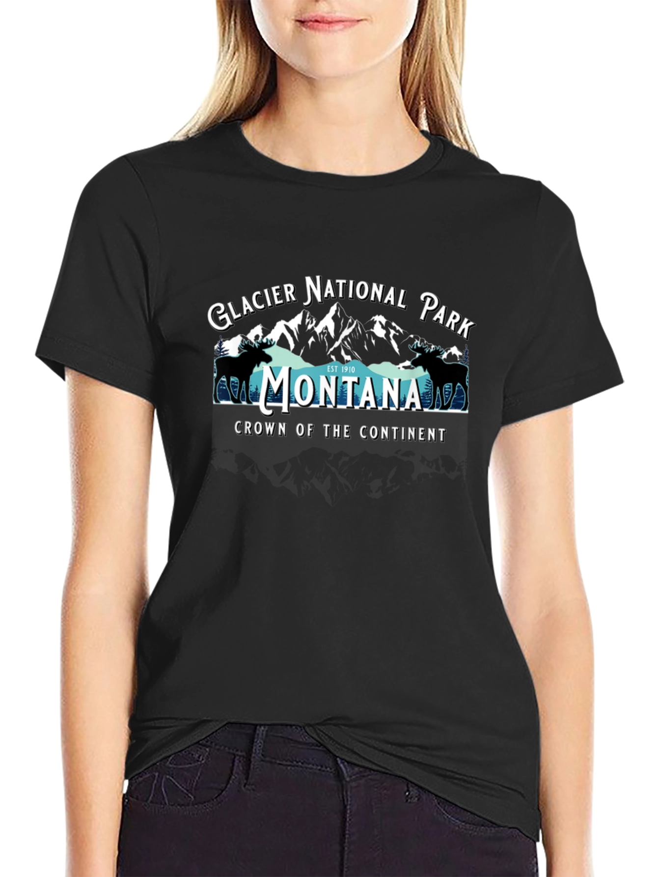 Glacier National Park Montana Tee