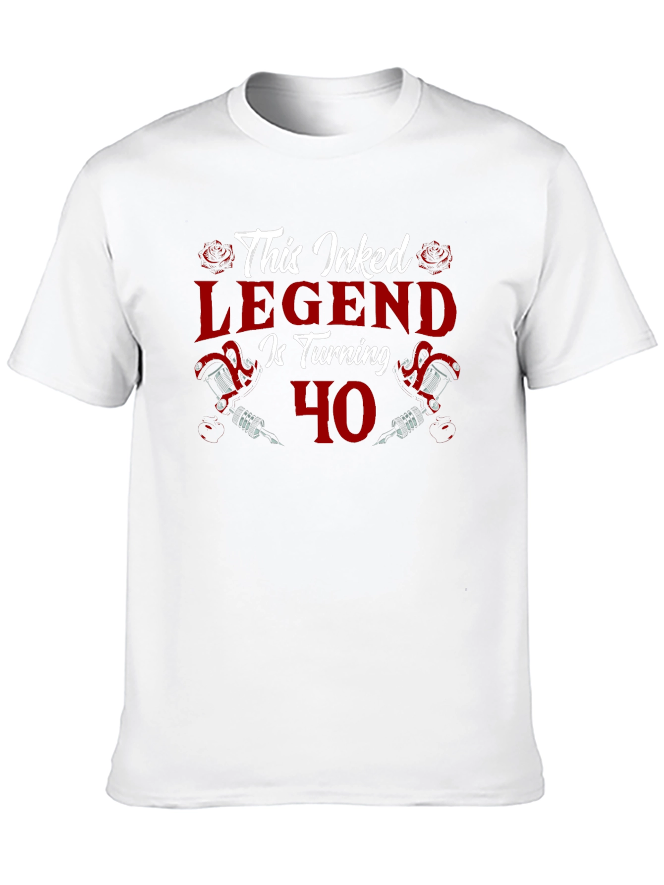 Inked Legend 40th Birthday T-Shirt