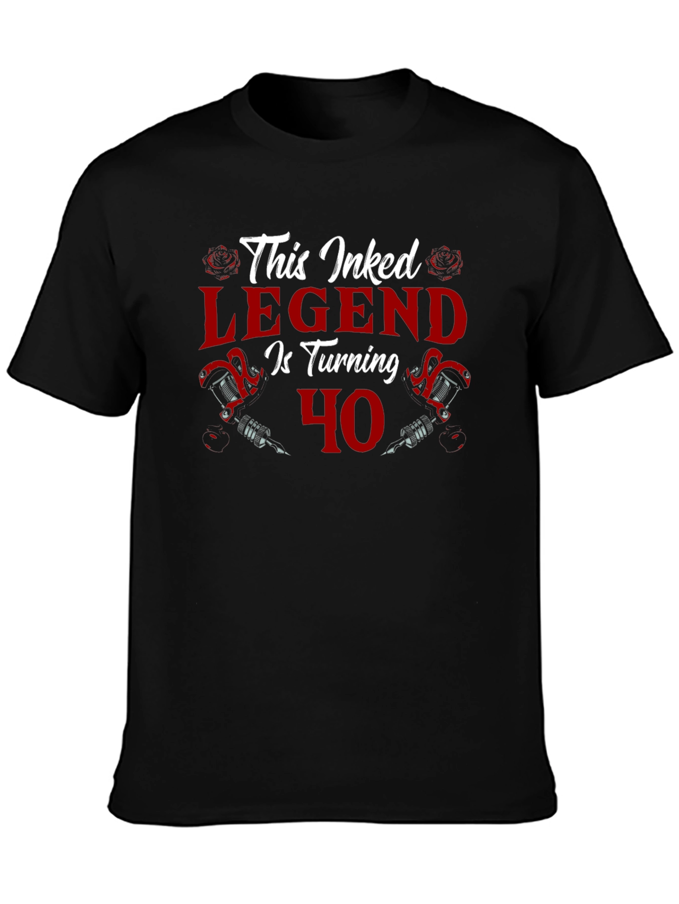 Inked Legend 40th Birthday T-Shirt