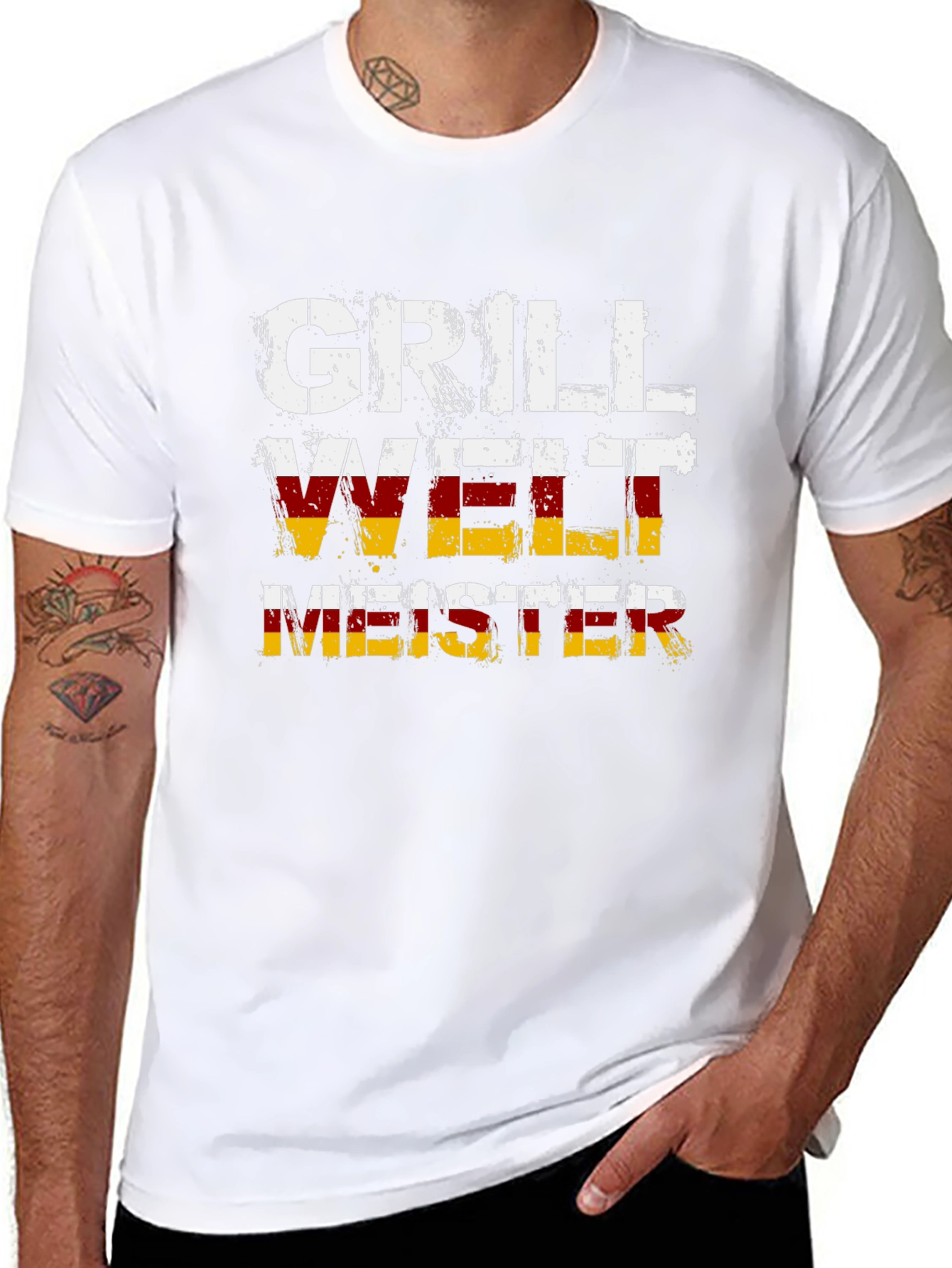 Grill Welt Meister Graphic Tee - BBQ Champion Shirt
