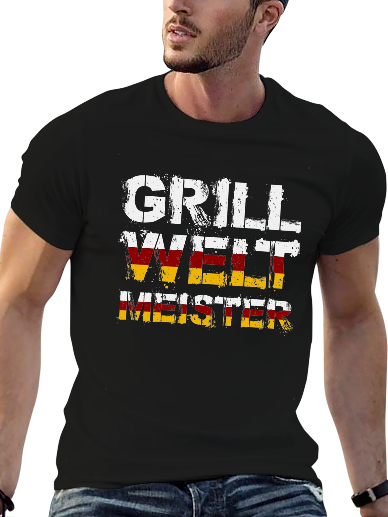 Grill Welt Meister Graphic Tee - BBQ Champion Shirt