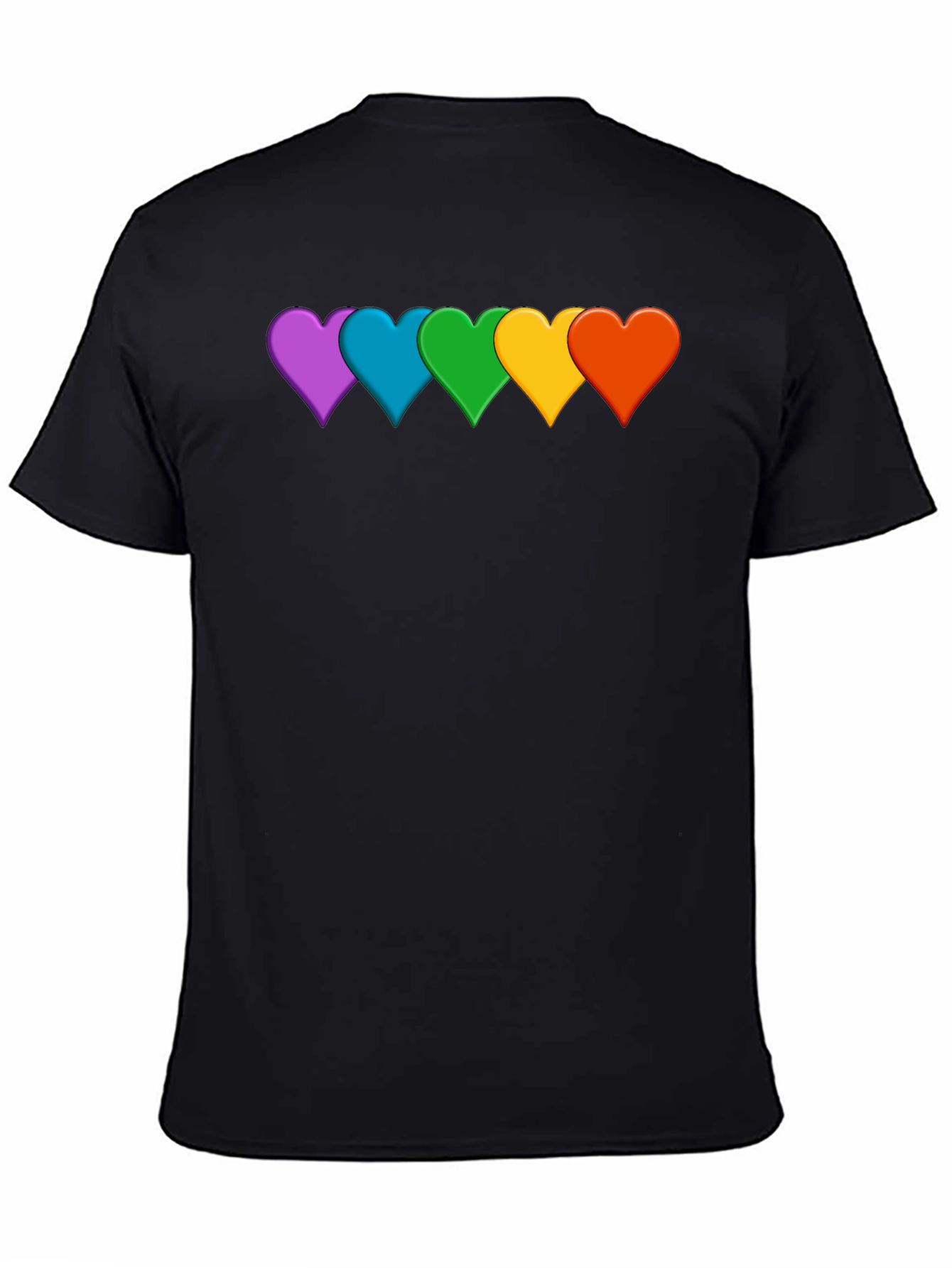 Rainbow Heart Pride T-Shirt