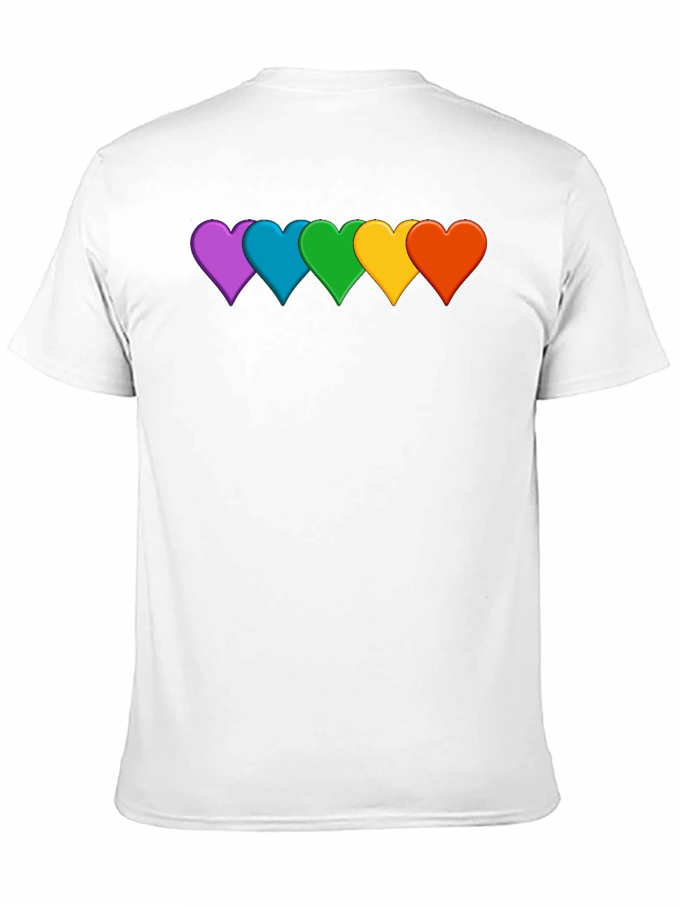 Rainbow Heart Pride T-Shirt