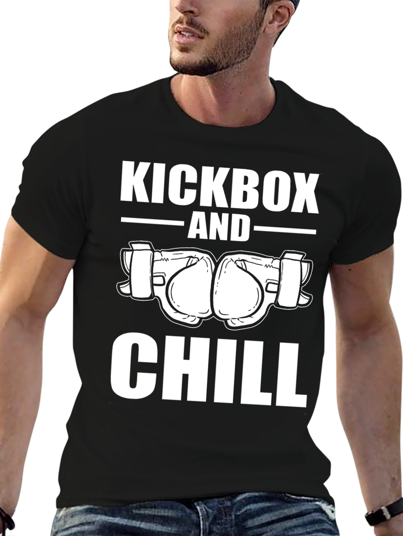 Kickbox and Chill Graphic Tee