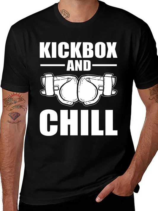 Kickbox and Chill Graphic Tee
