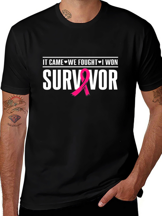 Survivor Breast Cancer Awareness T-Shirt