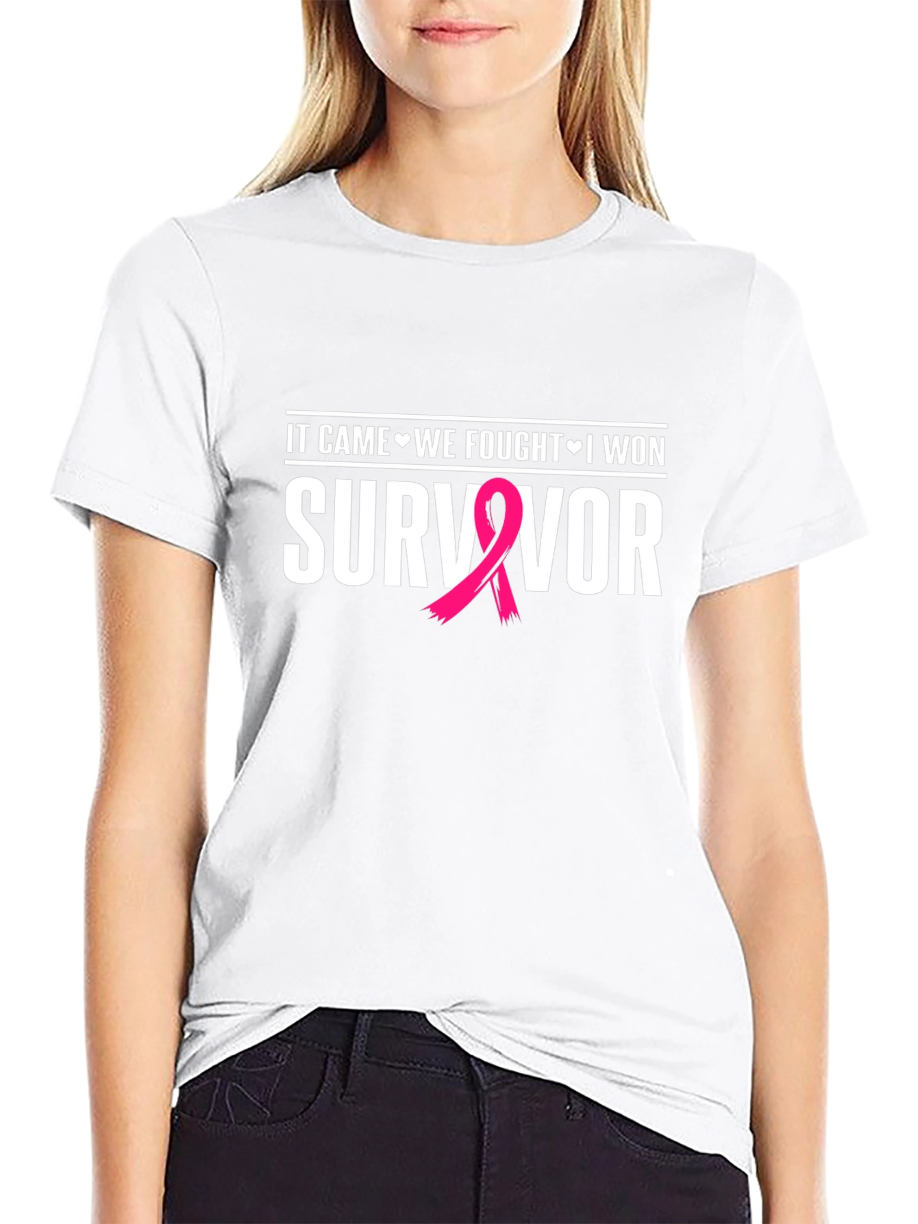 Survivor Breast Cancer Awareness T-Shirt