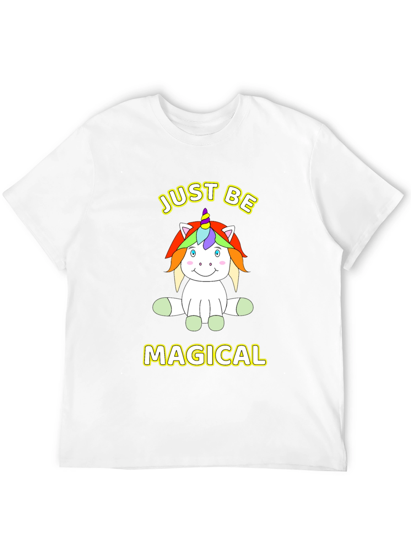 Just Be Magical Unicorn Graphic Tee