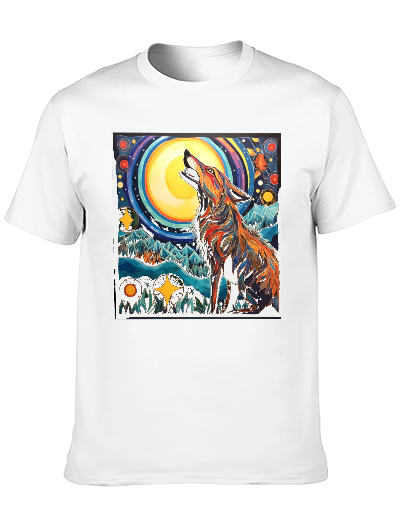 Wolf Moon Graphic T-Shirt