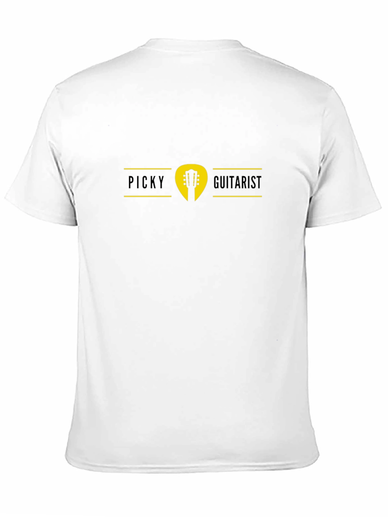 Picky Guitarist Black T-Shirt - Music Lover Tee