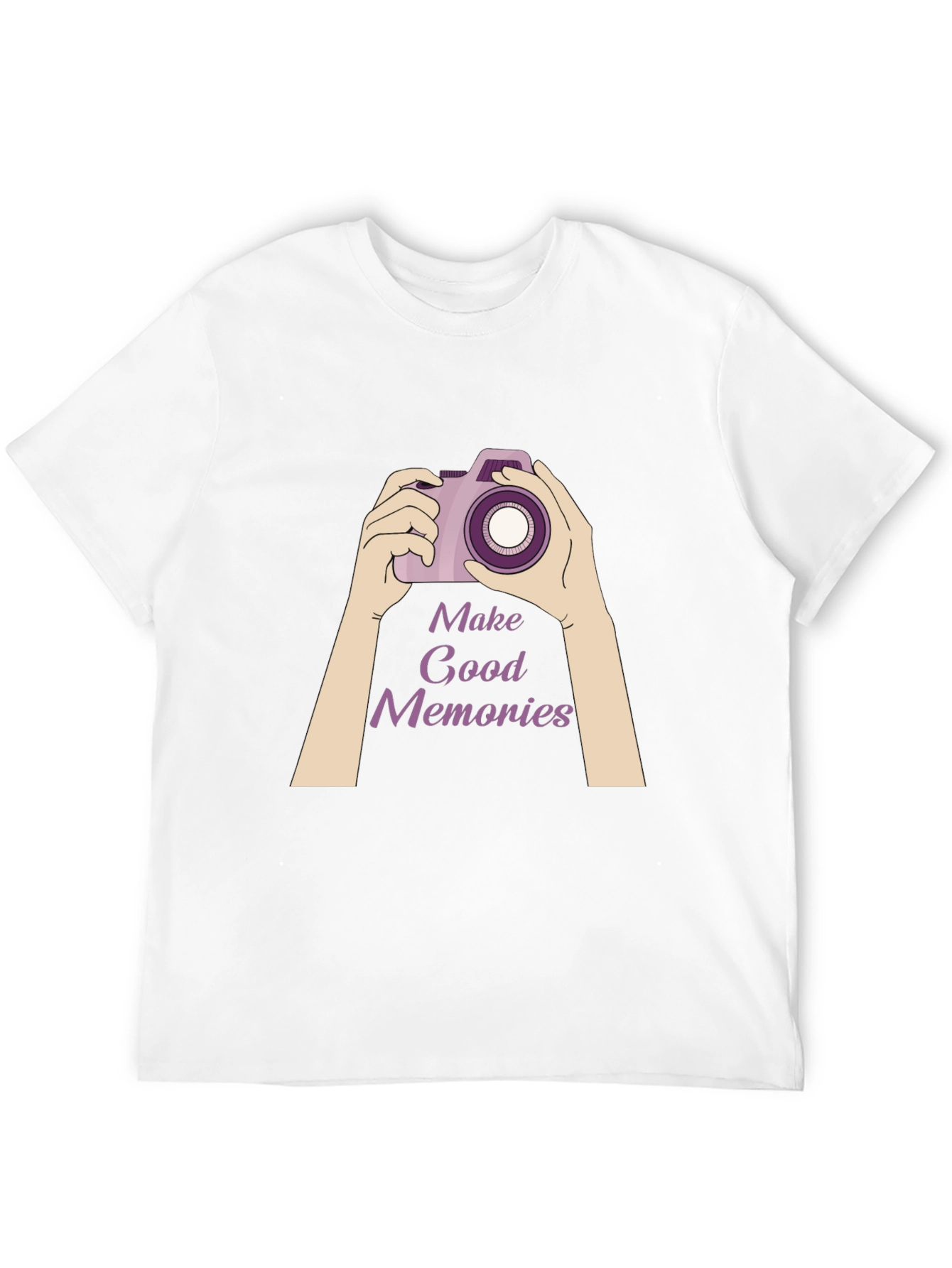Make Good Memories T-Shirt - Camera Design