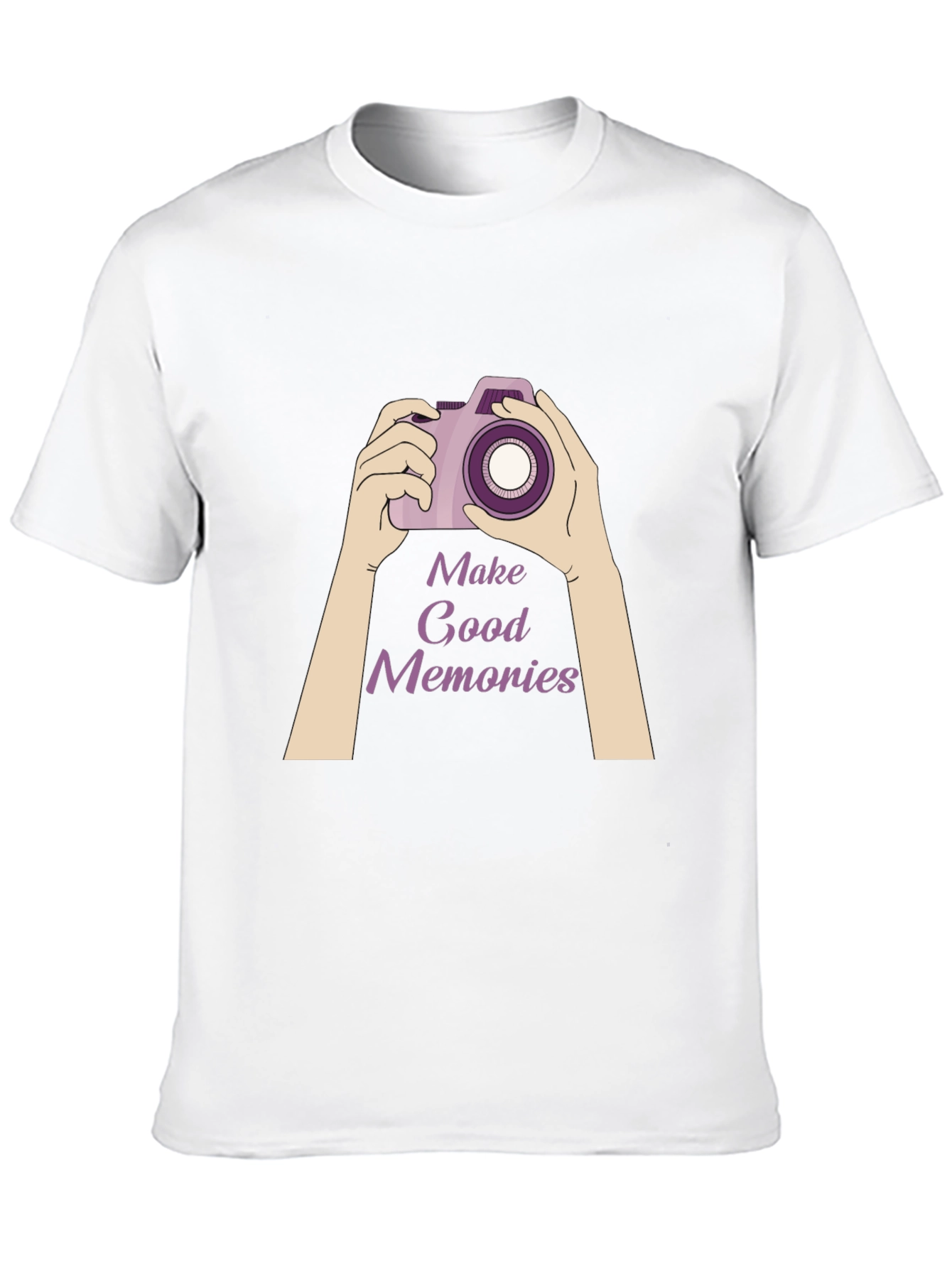 Make Good Memories T-Shirt - Camera Design