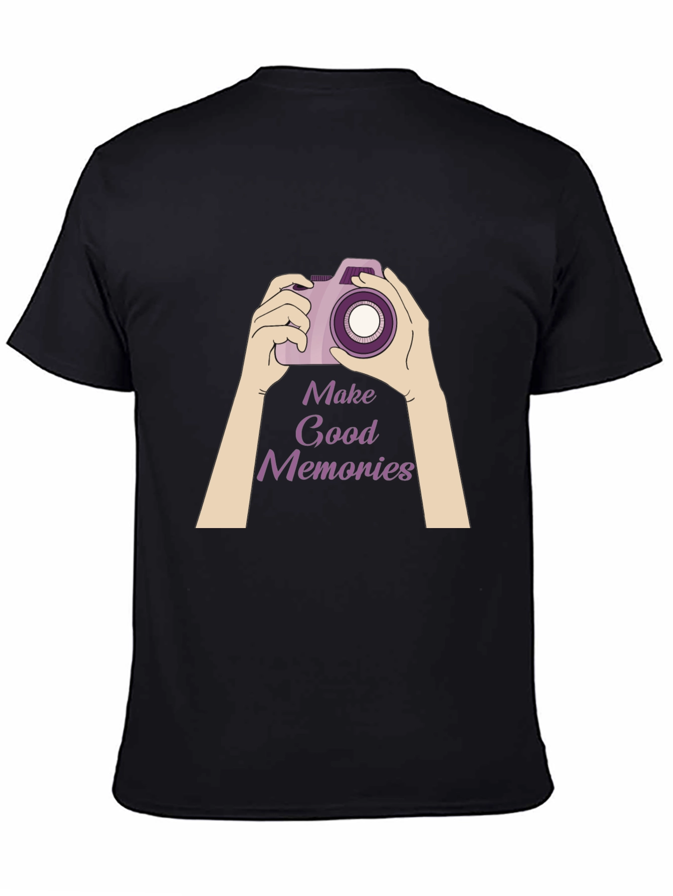 Make Good Memories T-Shirt - Camera Design