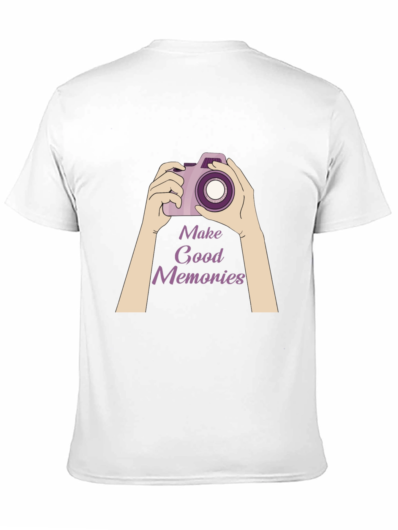 Make Good Memories T-Shirt - Camera Design
