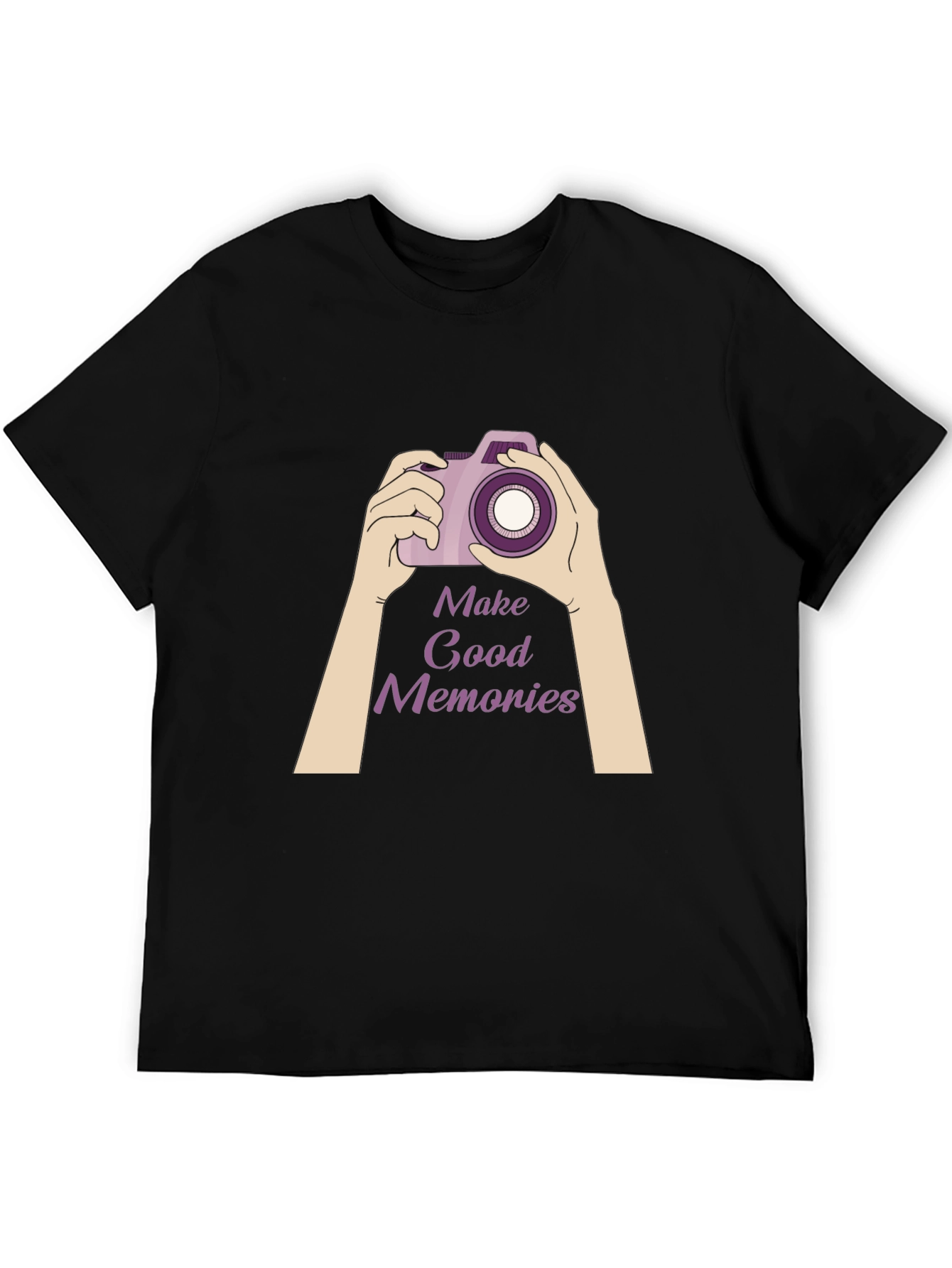 Make Good Memories T-Shirt - Camera Design