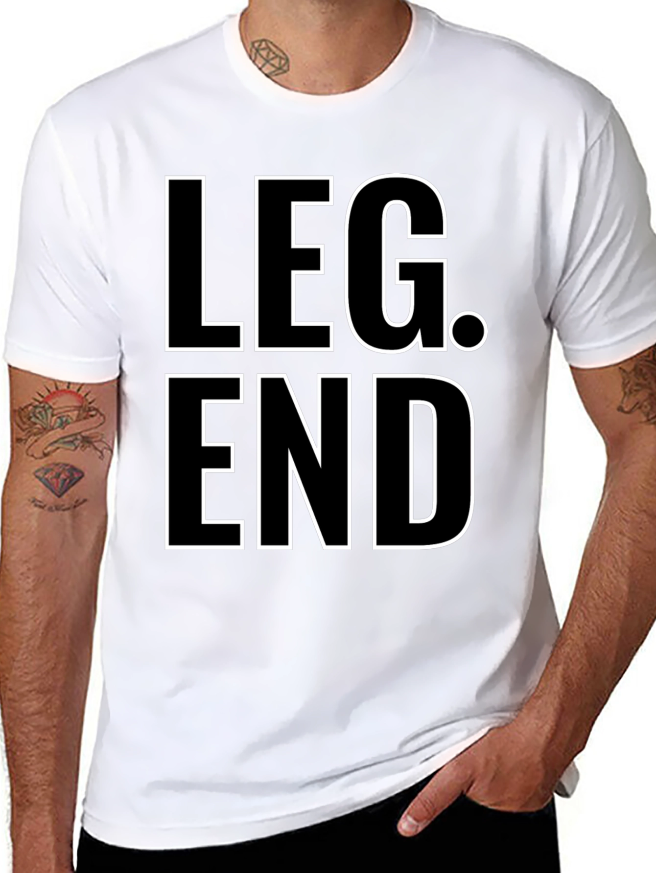 Legend T-Shirt - Black Graphic Tee