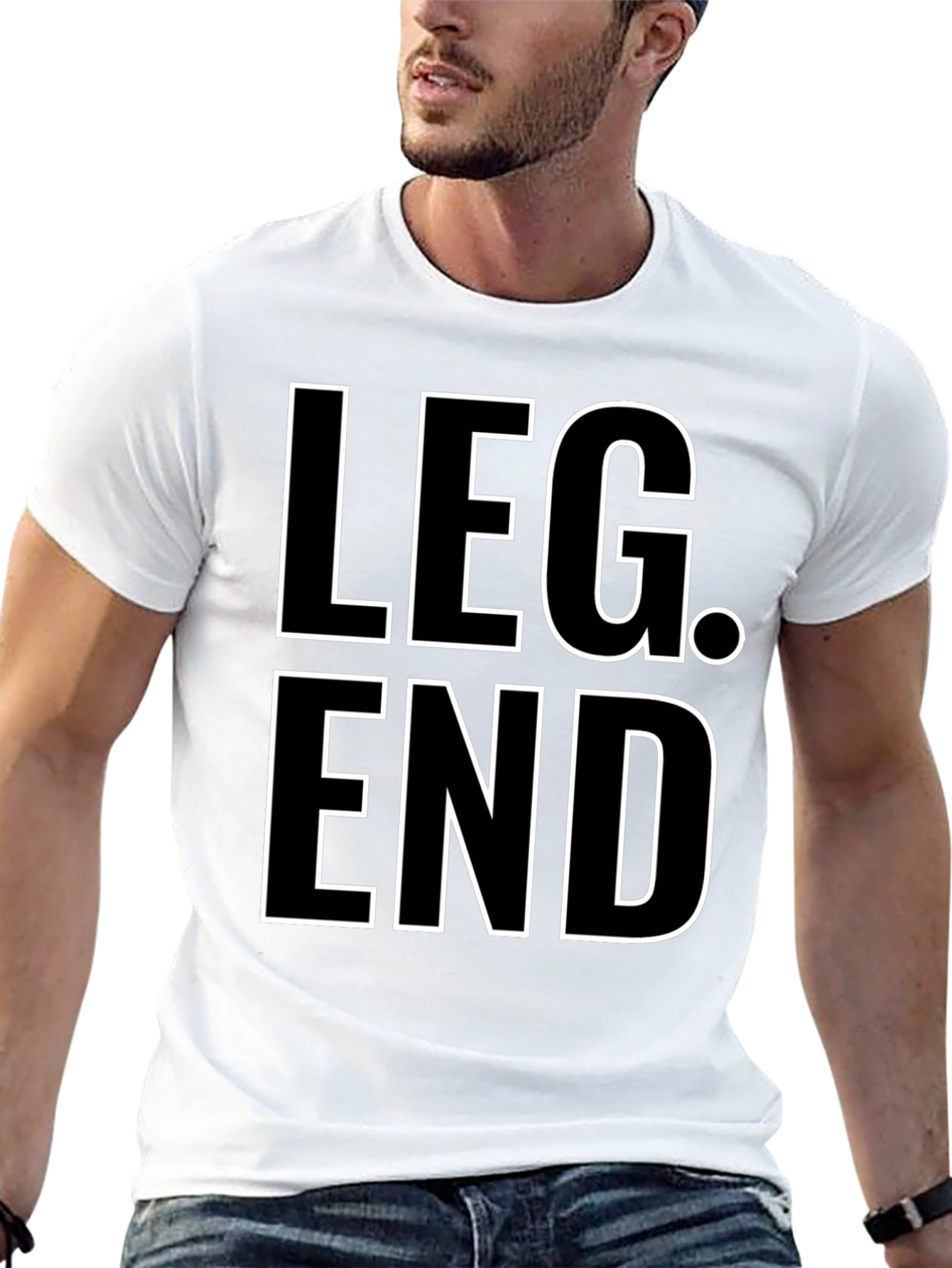 Legend T-Shirt - Black Graphic Tee