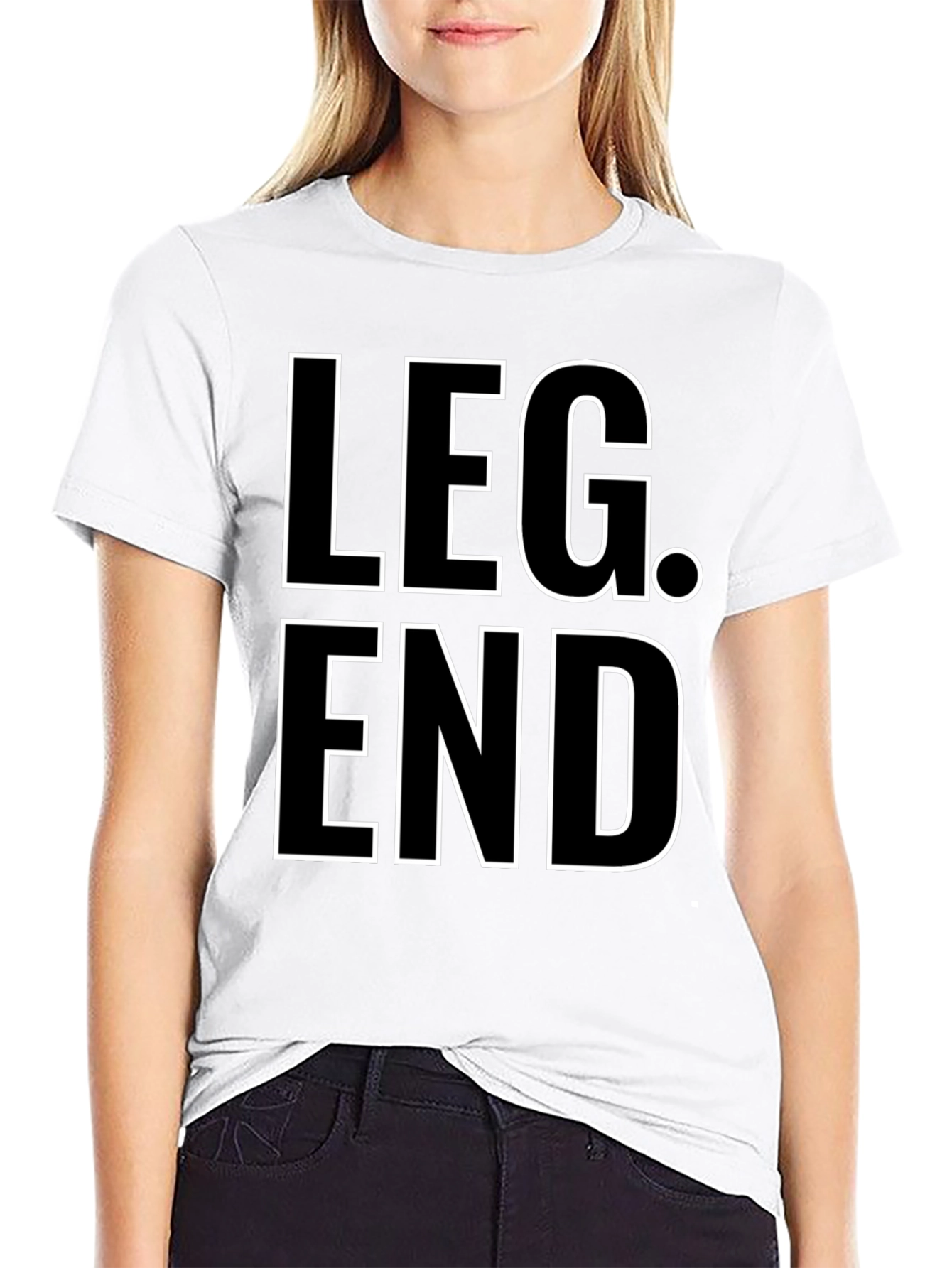 Legend T-Shirt - Black Graphic Tee