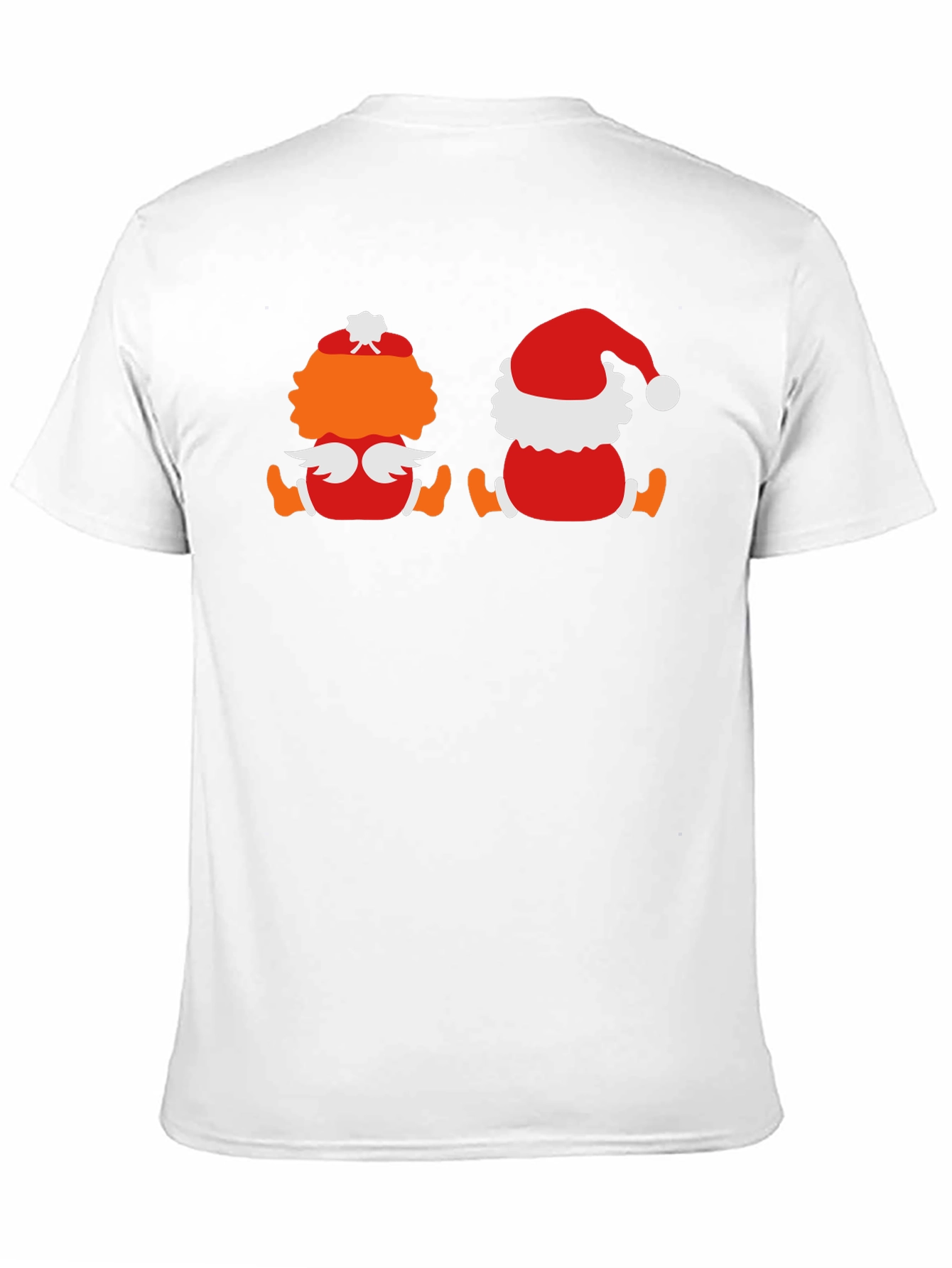 Holiday Character Graphic Tee - Black