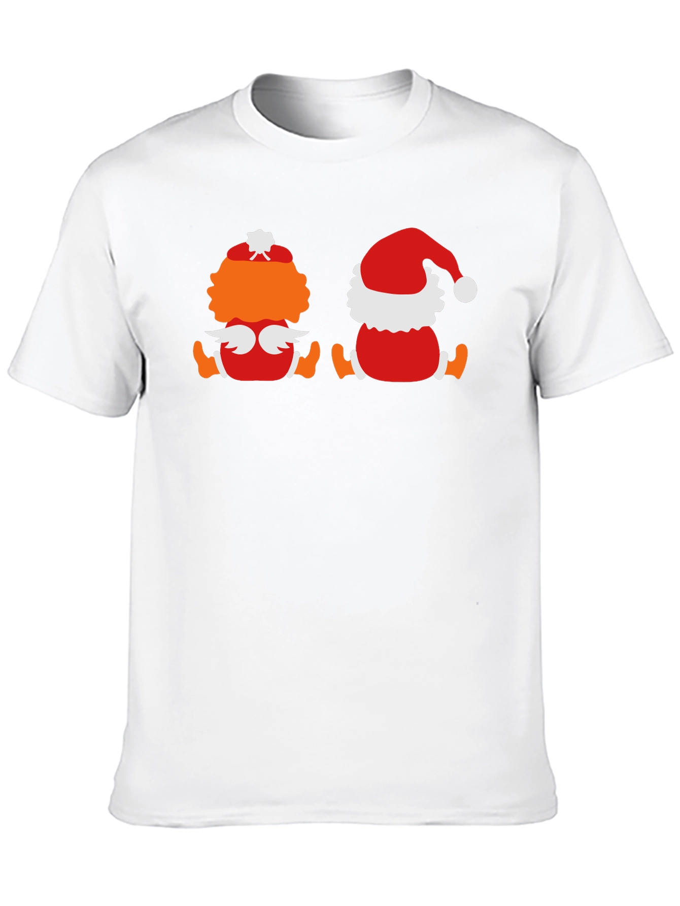 Holiday Character Graphic Tee - Black