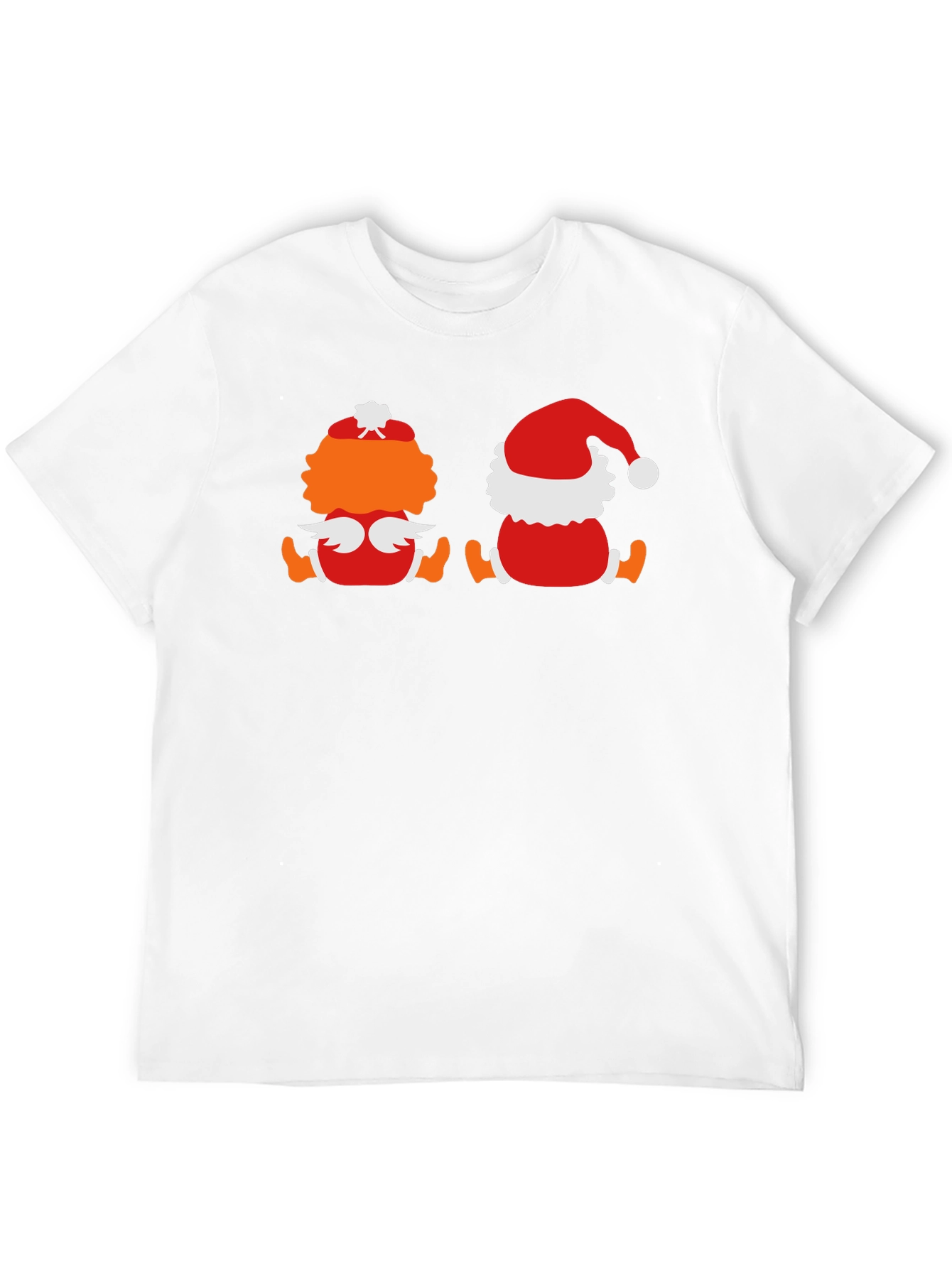 Holiday Character Graphic Tee - Black