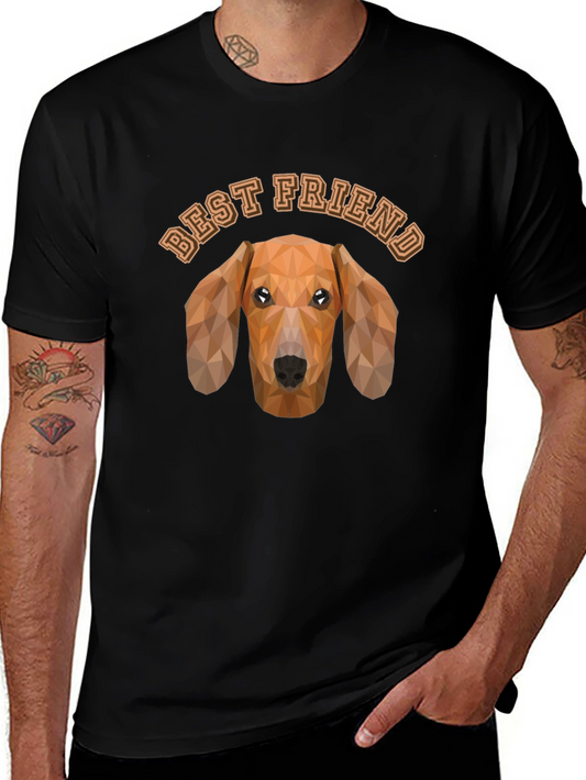 Best Friend Dachshund Graphic Tee