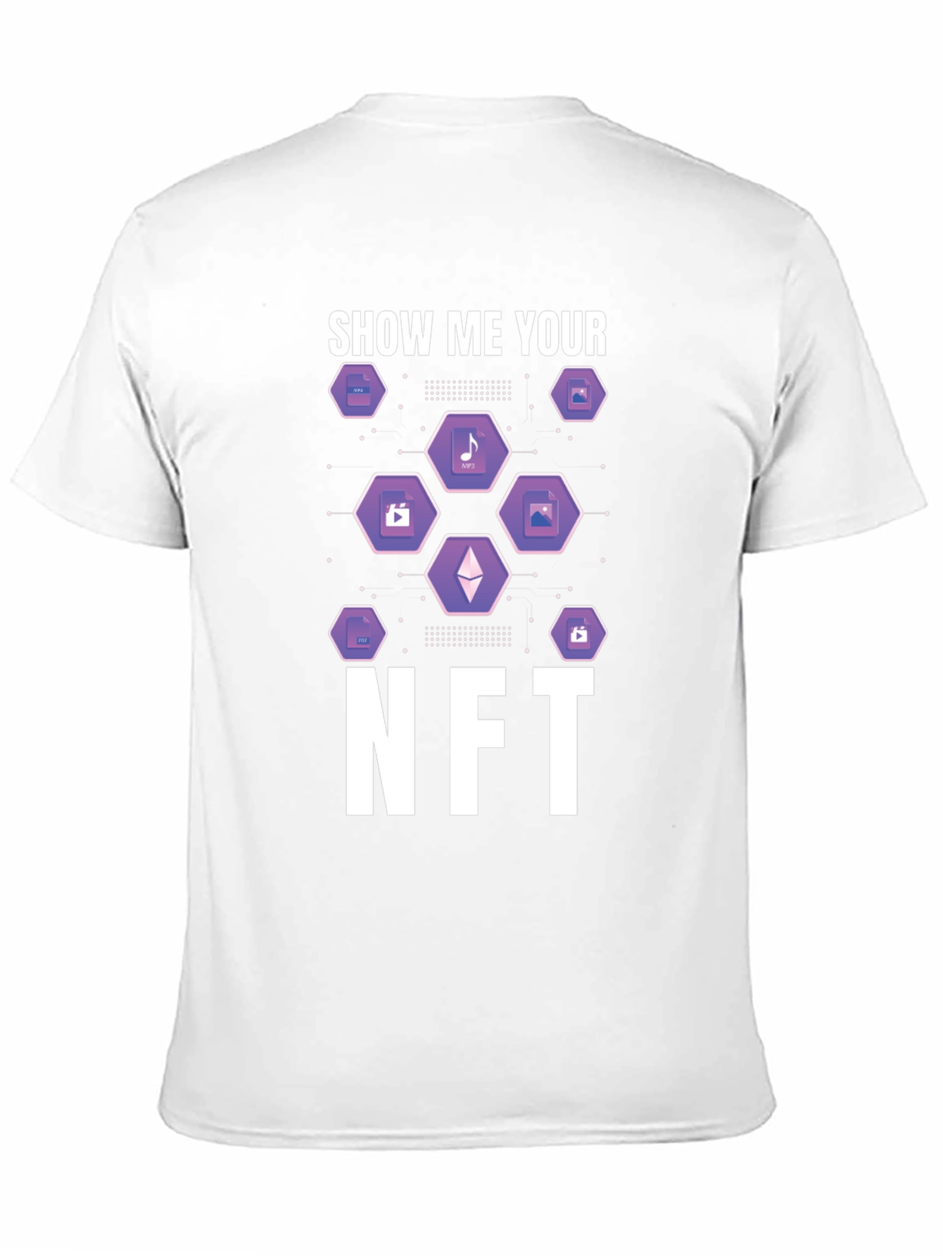 Show Me Your NFT Black T-Shirt